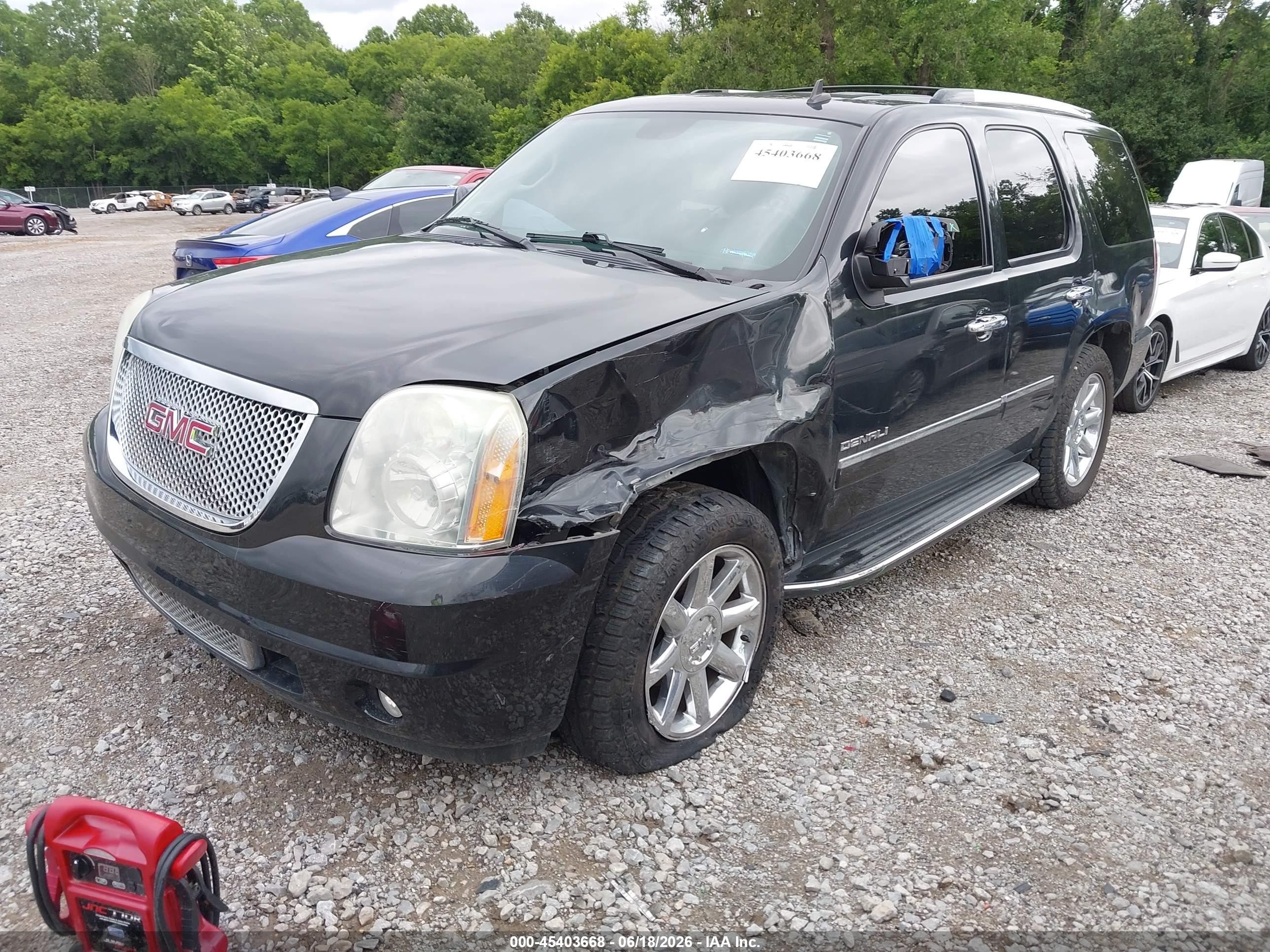2011 Gmc Yukon Denali Черный vin: 1GKS1EEF4BR246407