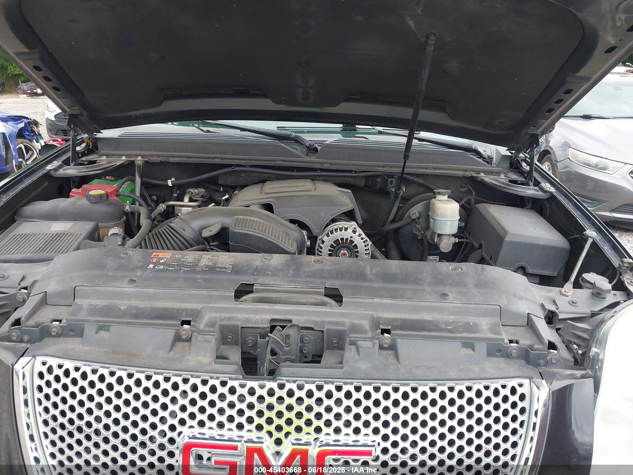 2011 Gmc Yukon Denali Черный vin: 1GKS1EEF4BR246407
