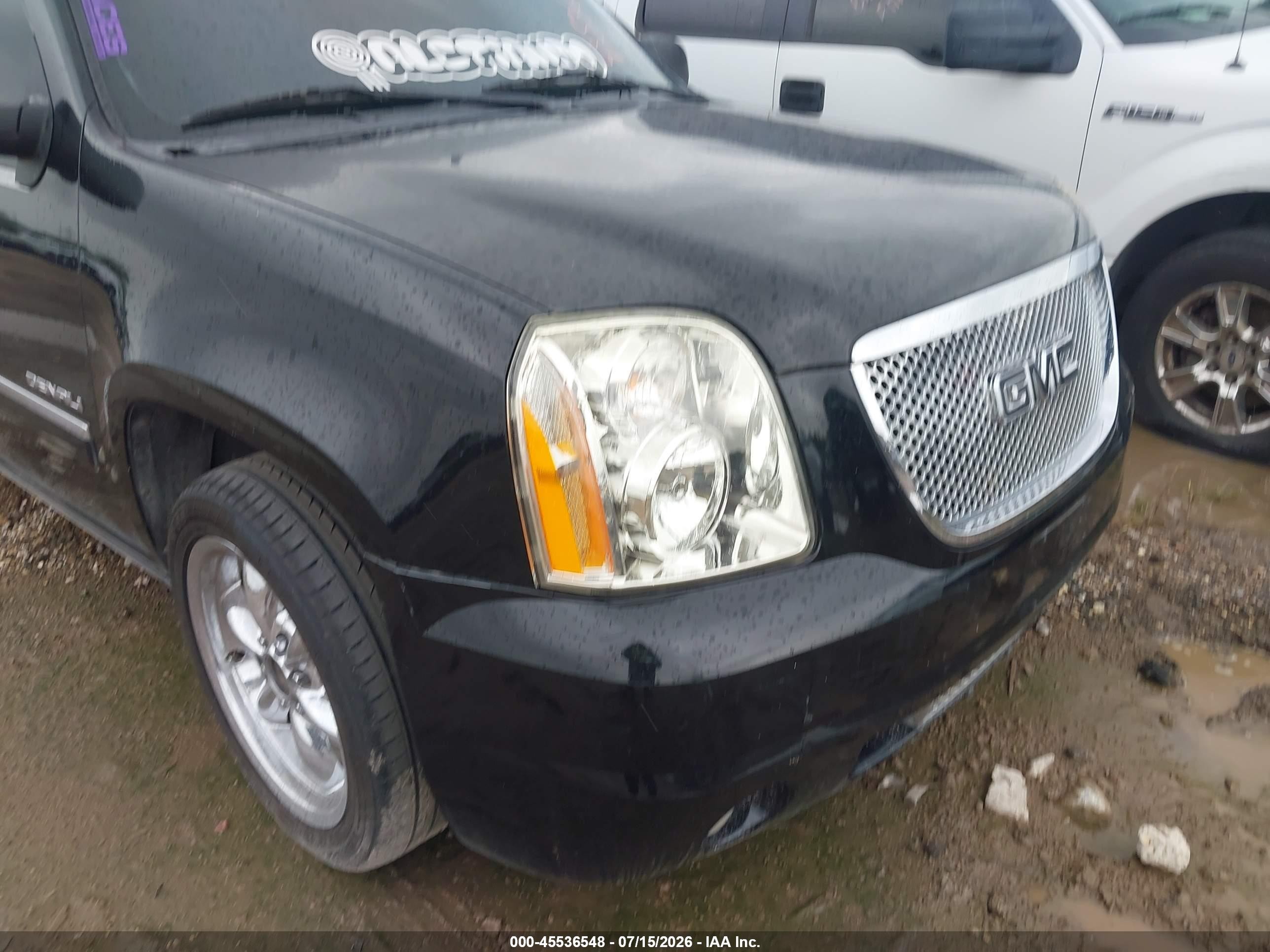 2012 Gmc Yukon Denali Black vin: 1GKS1EEF5CR140260