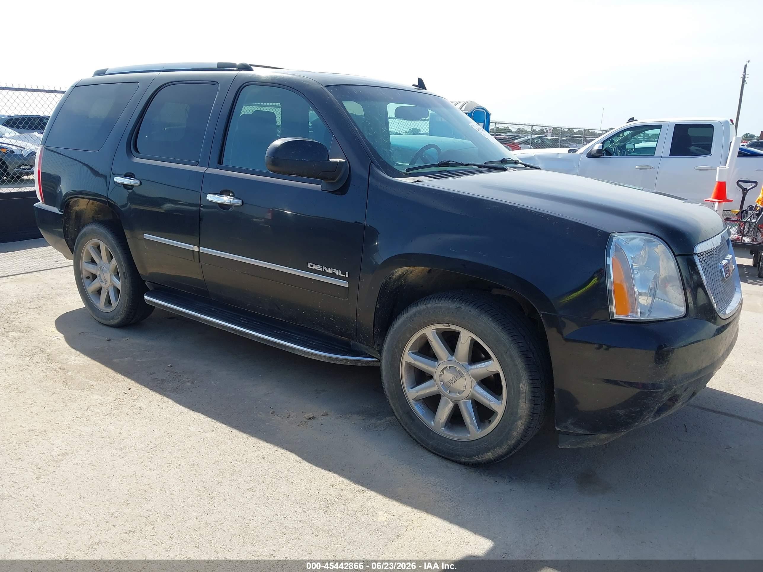 2012 Gmc Yukon Denali Black vin: 1GKS1EEF6CR167774