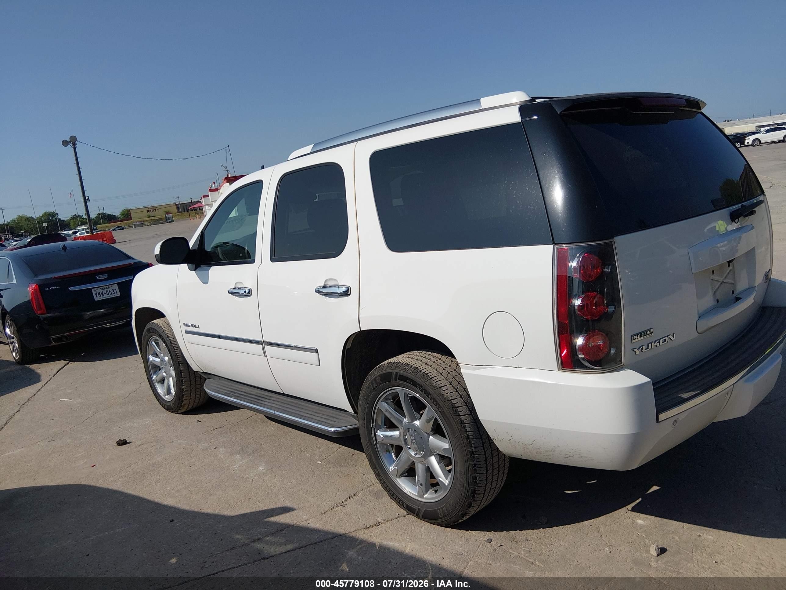 2011 Gmc Yukon Denali White vin: 1GKS1EEF7BR216401