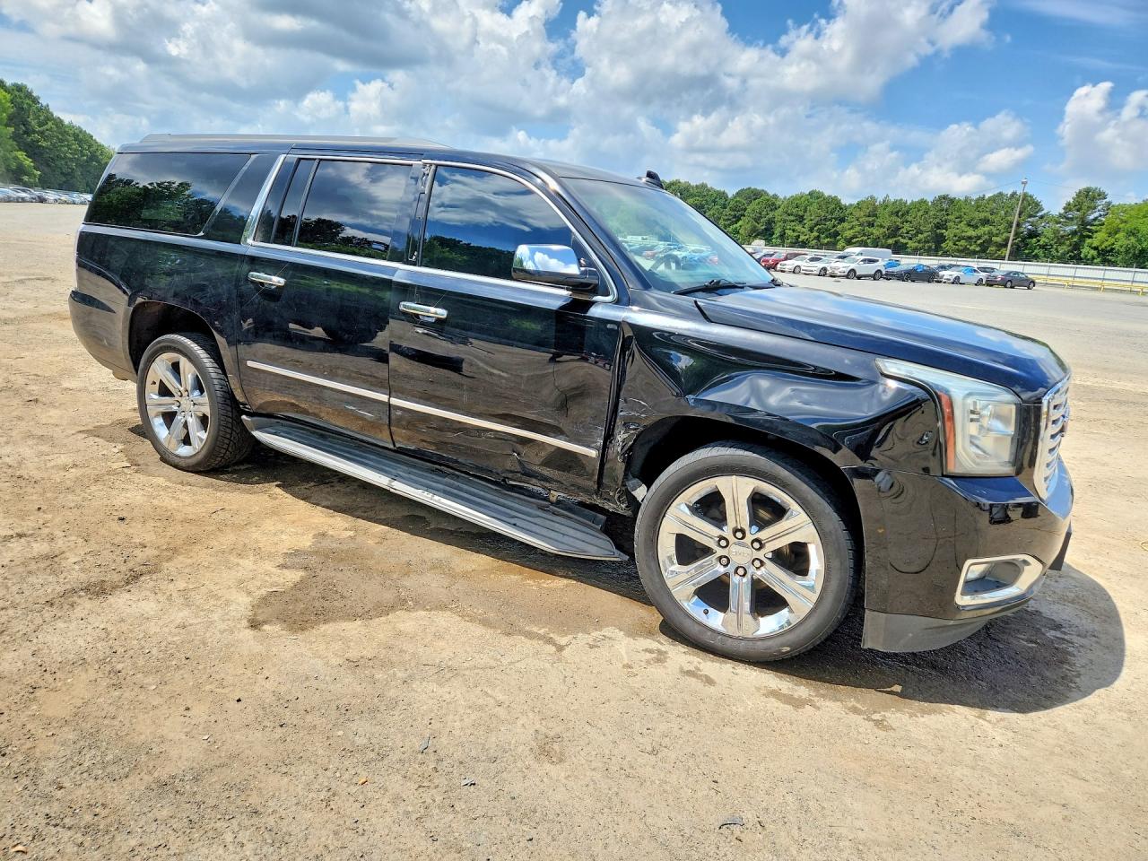 2015 Gmc Yukon Xl C1500 Sle Black vin: 1GKS1GKC2FR698240