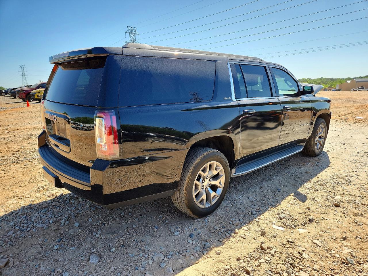 2015 Gmc Yukon Xl C1500 Sle Black vin: 1GKS1GKC7FR258319
