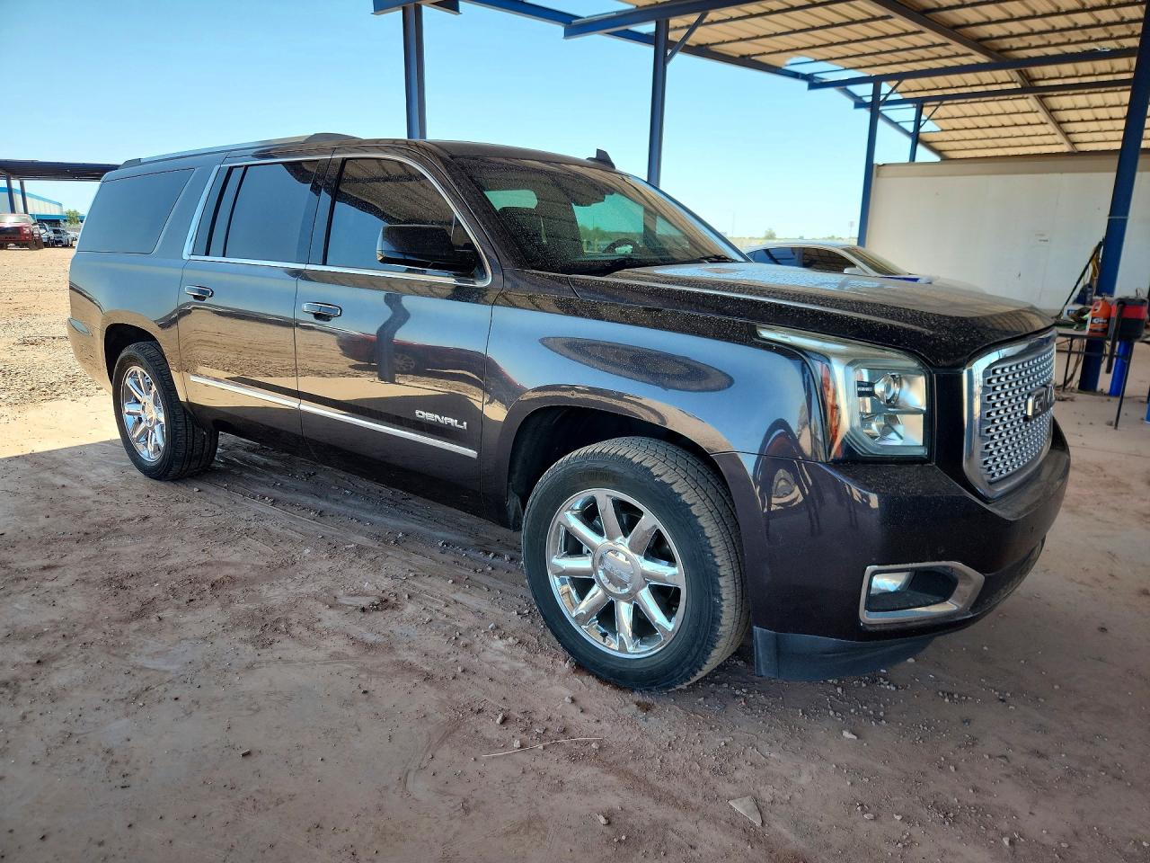 2015 Gmc Yukon Xl C1500 Sle Gray vin: 1GKS1GKCXFR568061
