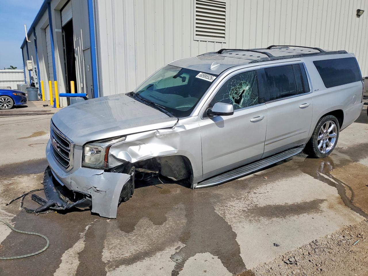 2015 Gmc Yukon Xl C1500 Sle Silver vin: 1GKS1GKCXFR734370