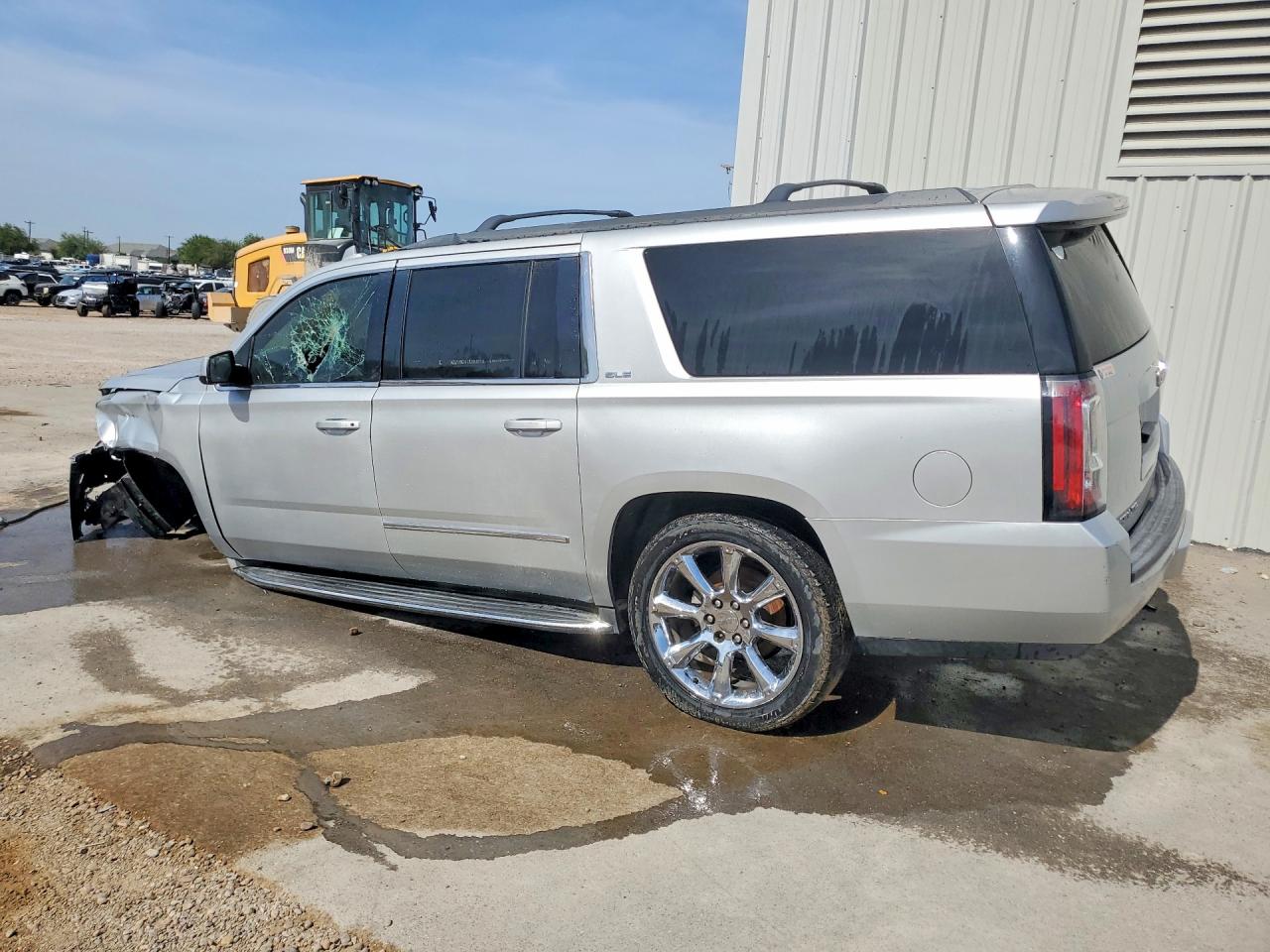 2015 Gmc Yukon Xl C1500 Sle Silver vin: 1GKS1GKCXFR734370