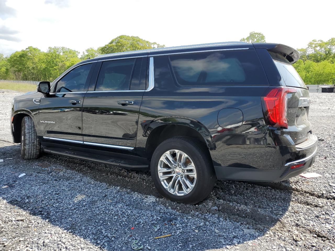 2023 Gmc Yukon Xl C1500 Slt Black vin: 1GKS1GKD1PR193509