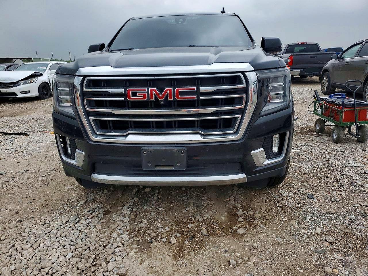 2021 Gmc Yukon Xl C1500 Slt Черный vin: 1GKS1GKD2MR375344