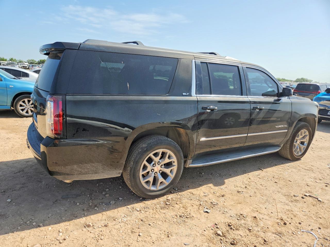 2015 Gmc Yukon Xl C1500 Slt Black vin: 1GKS1HKC1FR194428