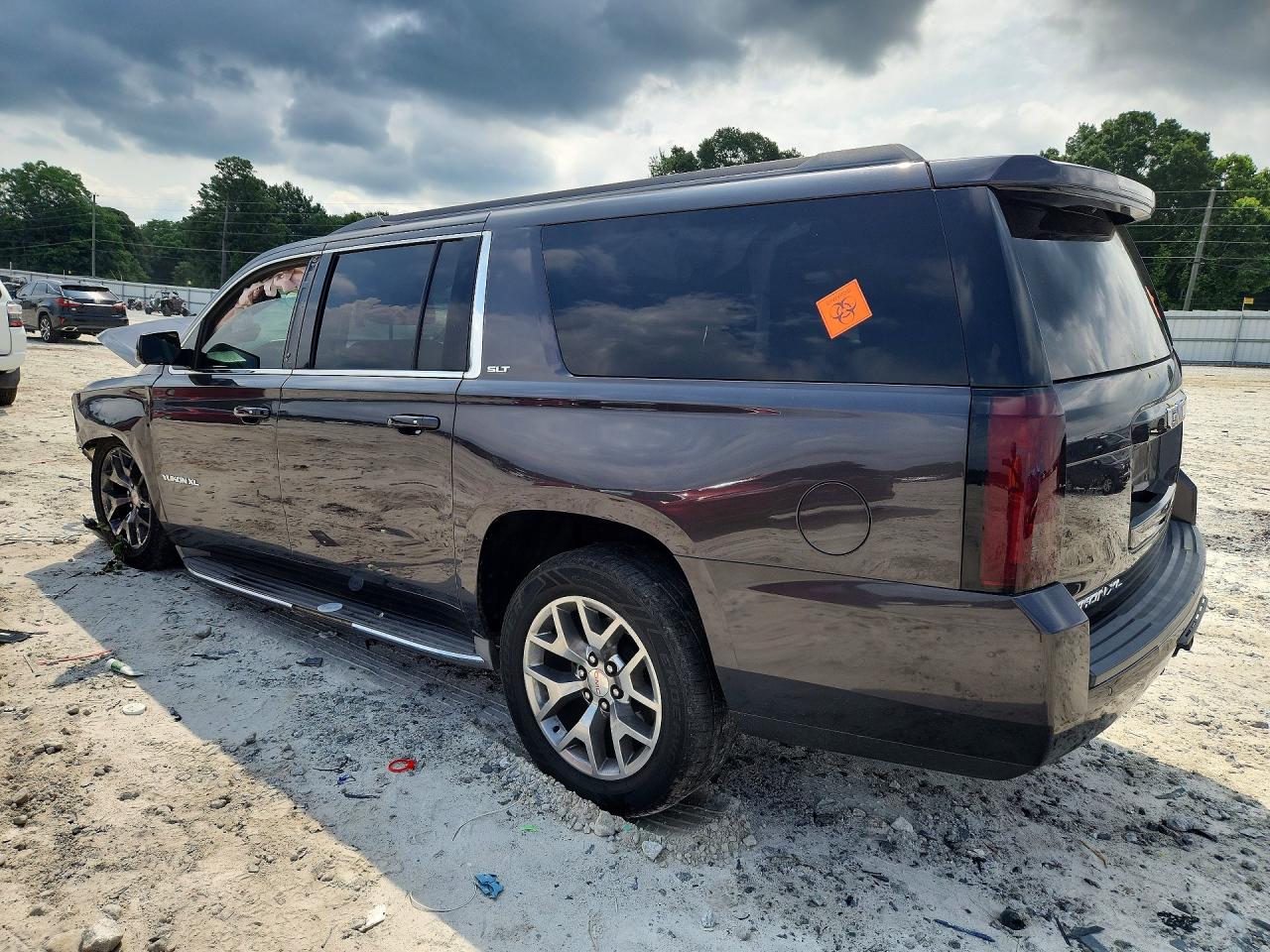 2015 Gmc Yukon Xl C1500 Slt Gray vin: 1GKS1HKC7FR240425