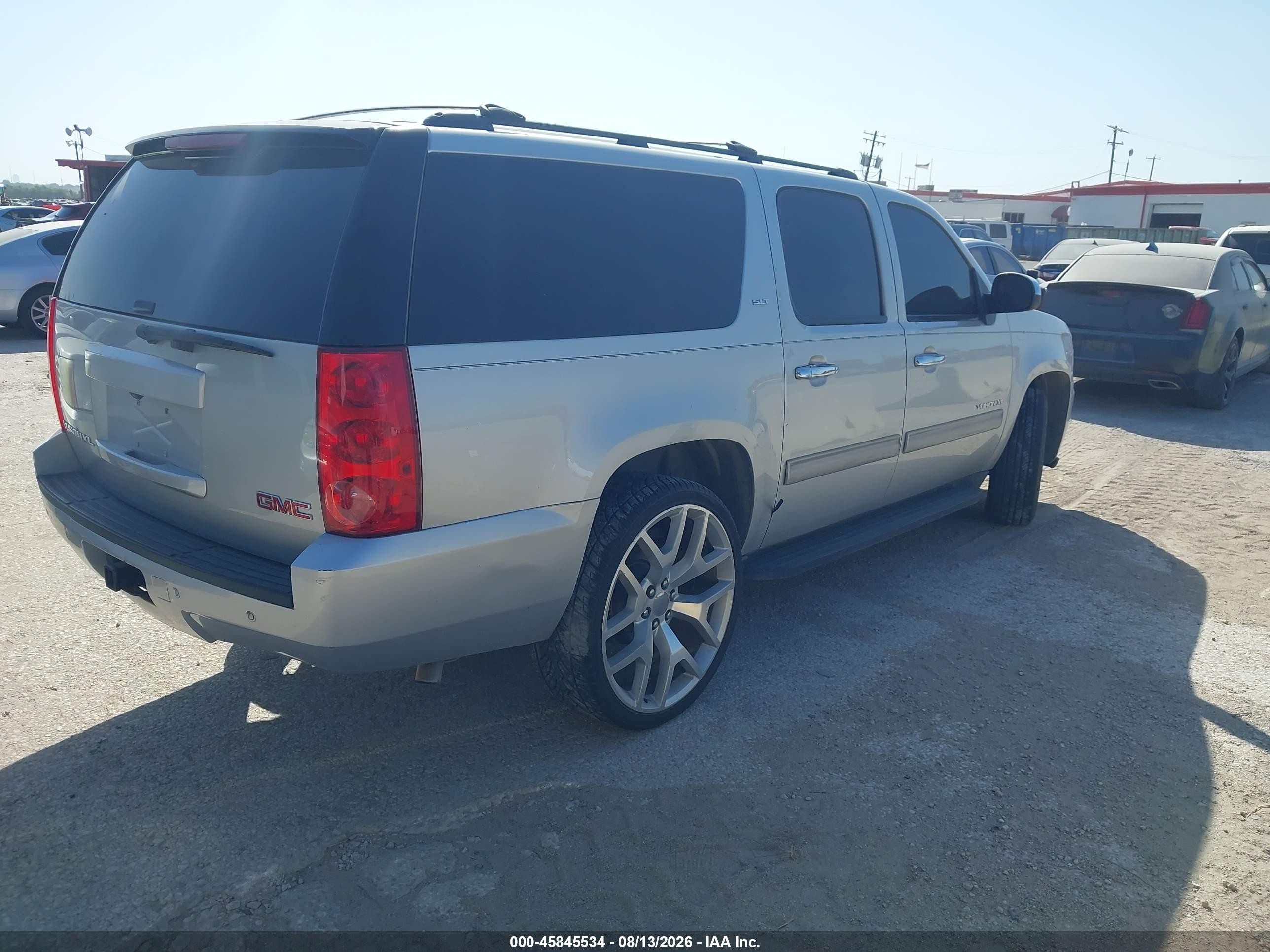 2014 Gmc Yukon Xl 1500 Slt Silver vin: 1GKS1KE00ER197558