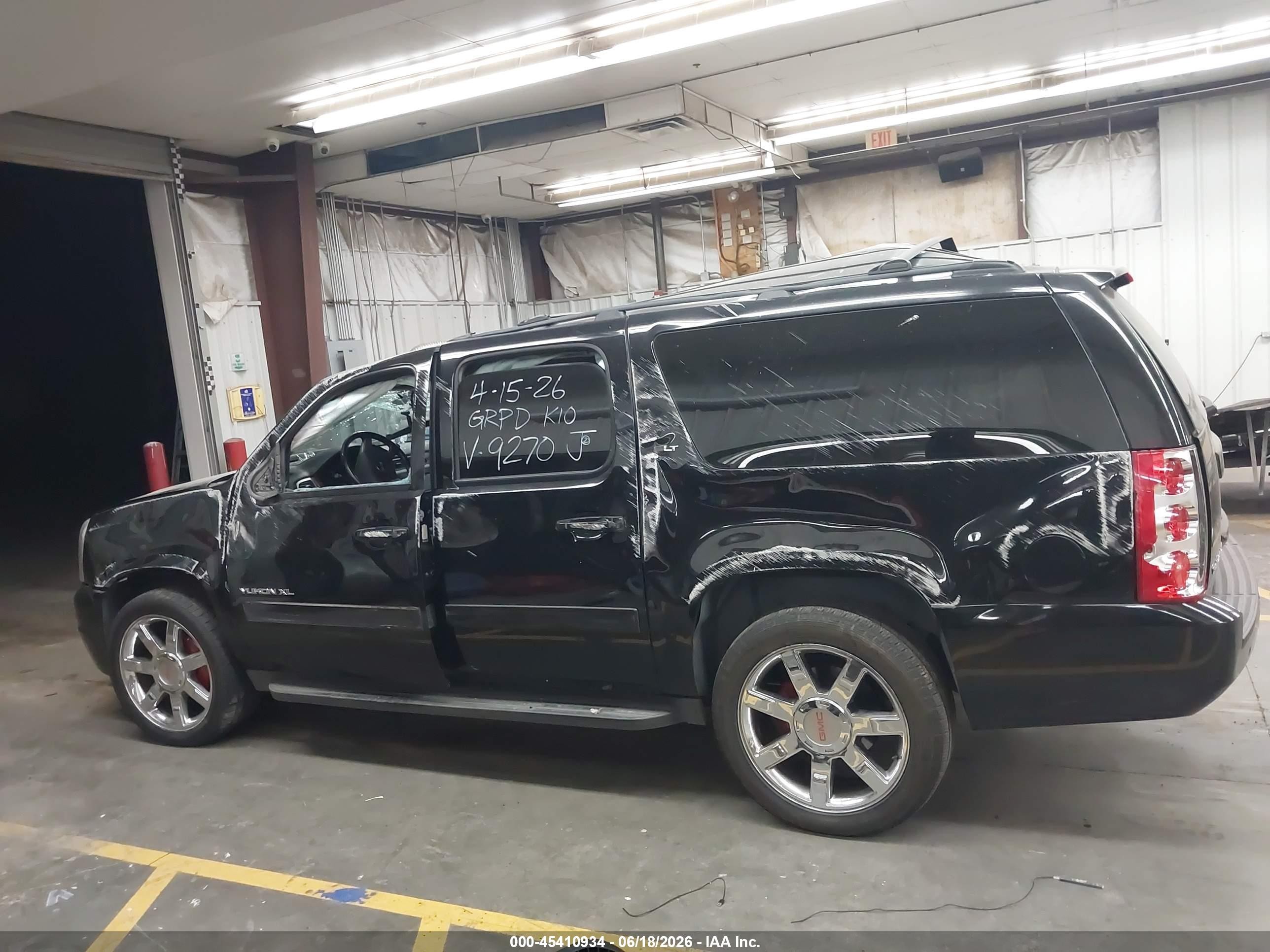 2014 Gmc Yukon Xl 1500 Slt Black vin: 1GKS1KE01ER129270