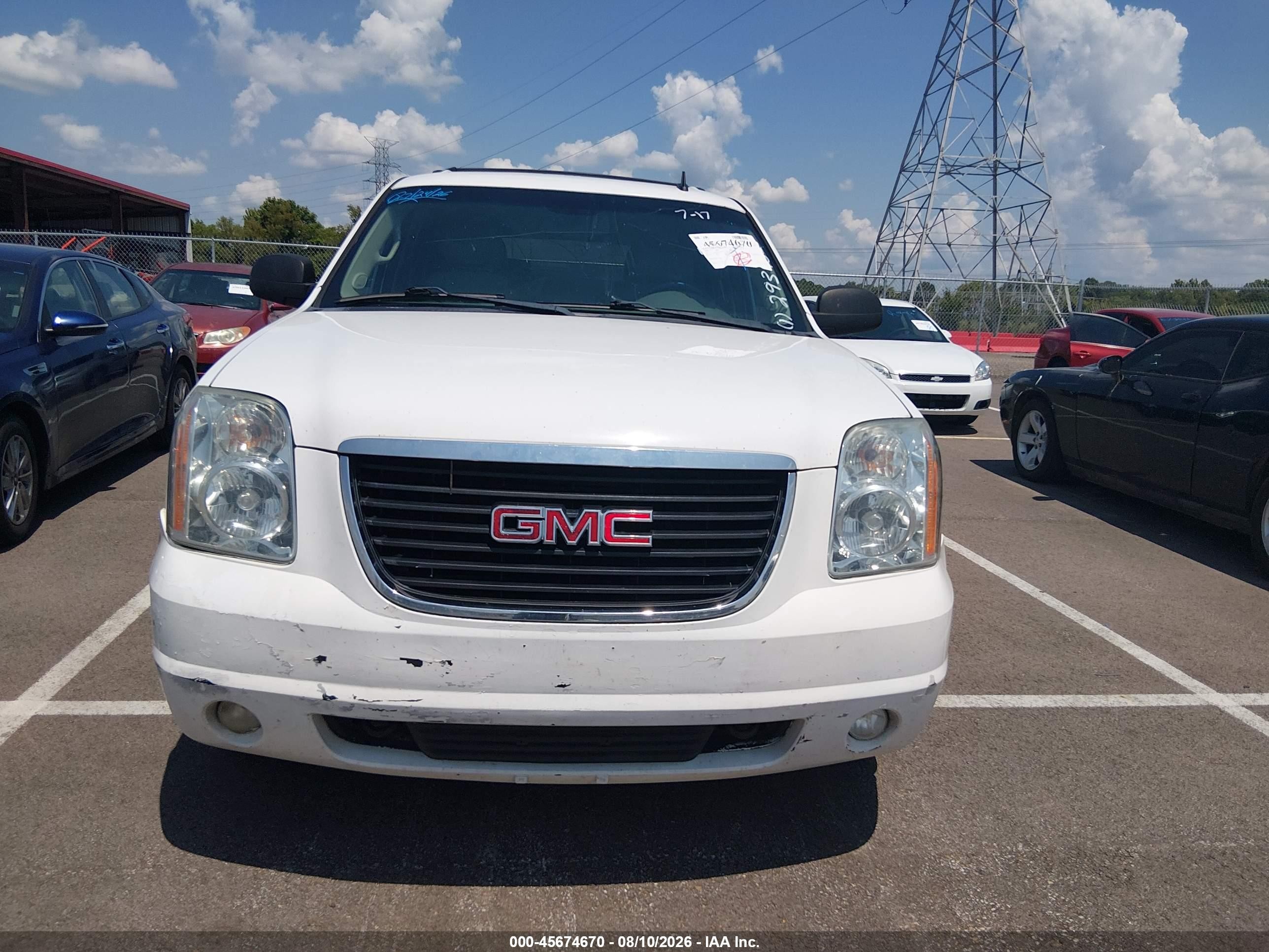 2013 Gmc Yukon Xl 1500 Slt White vin: 1GKS1KE02DR293402