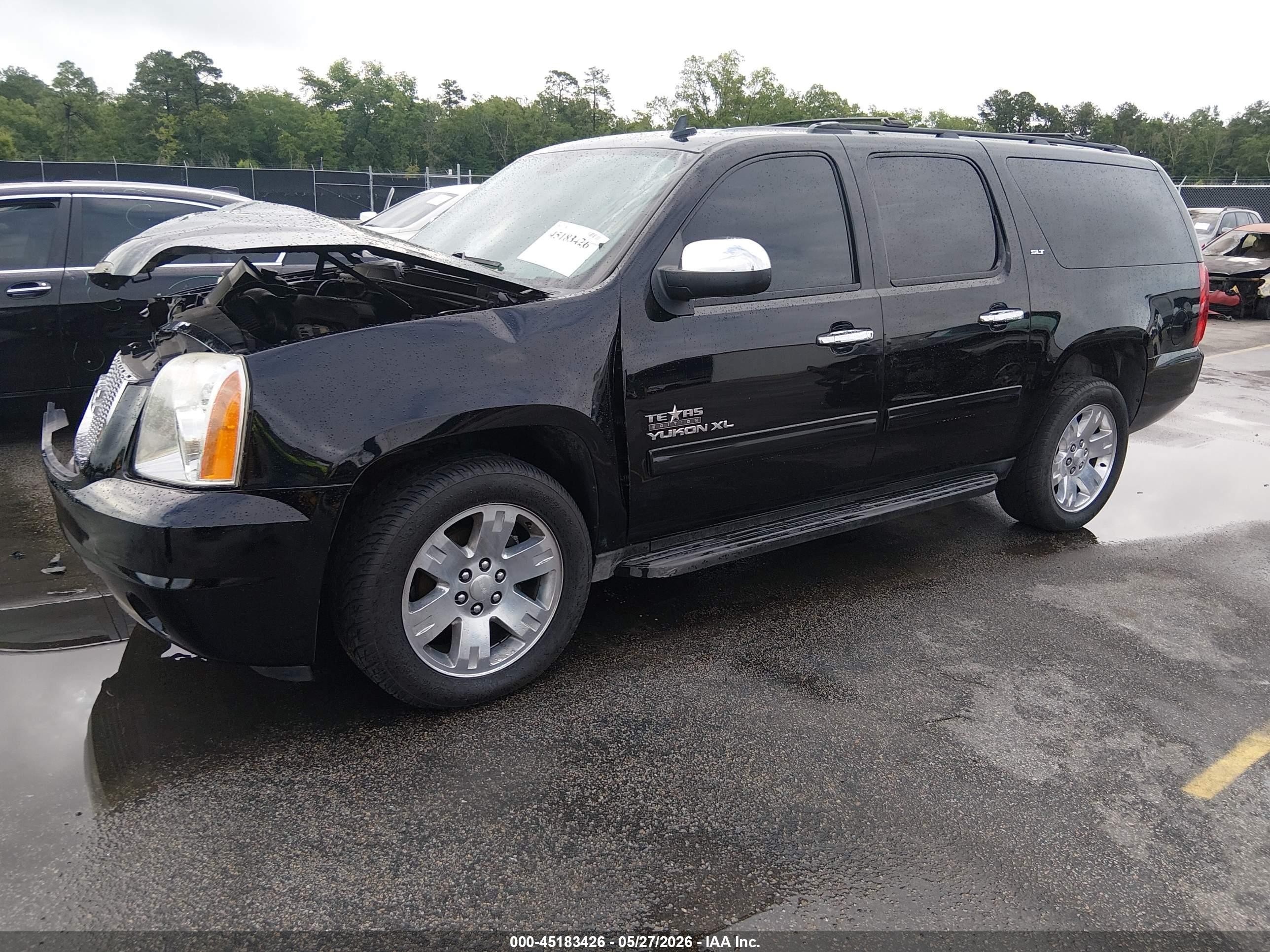 2013 Gmc Yukon Xl 1500 Slt Black vin: 1GKS1KE03DR376658