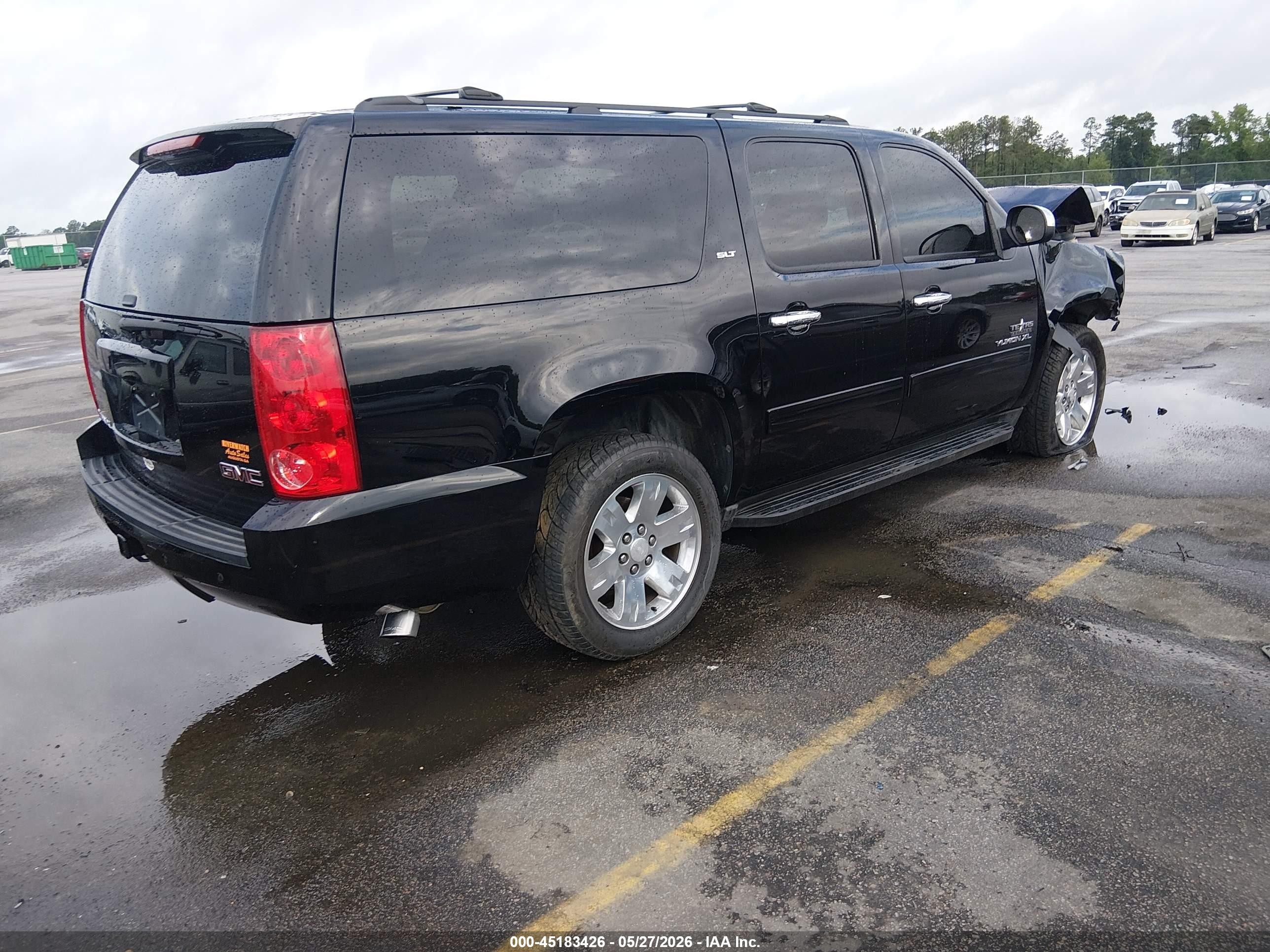 2013 Gmc Yukon Xl 1500 Slt Black vin: 1GKS1KE03DR376658