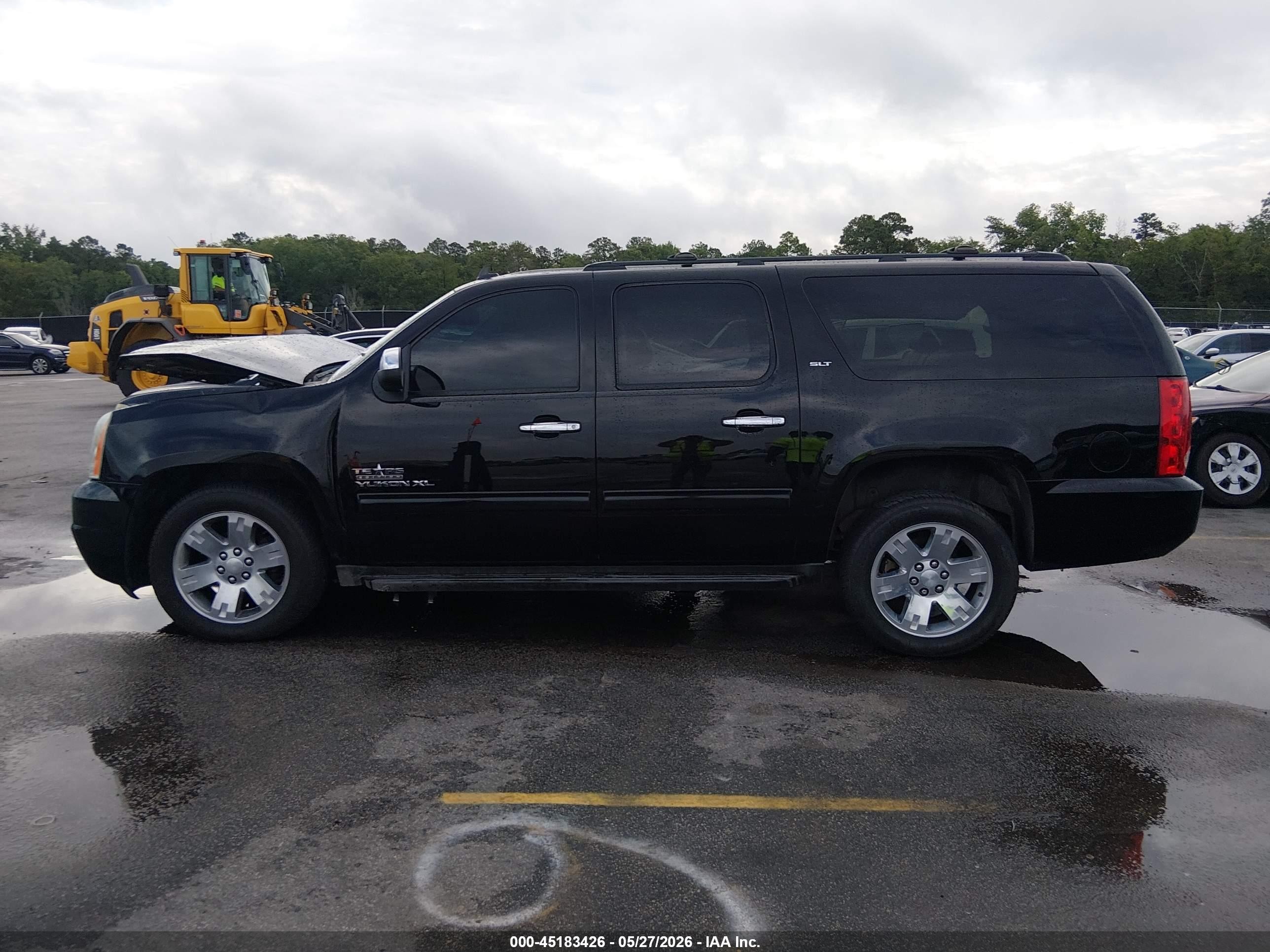 2013 Gmc Yukon Xl 1500 Slt Black vin: 1GKS1KE03DR376658