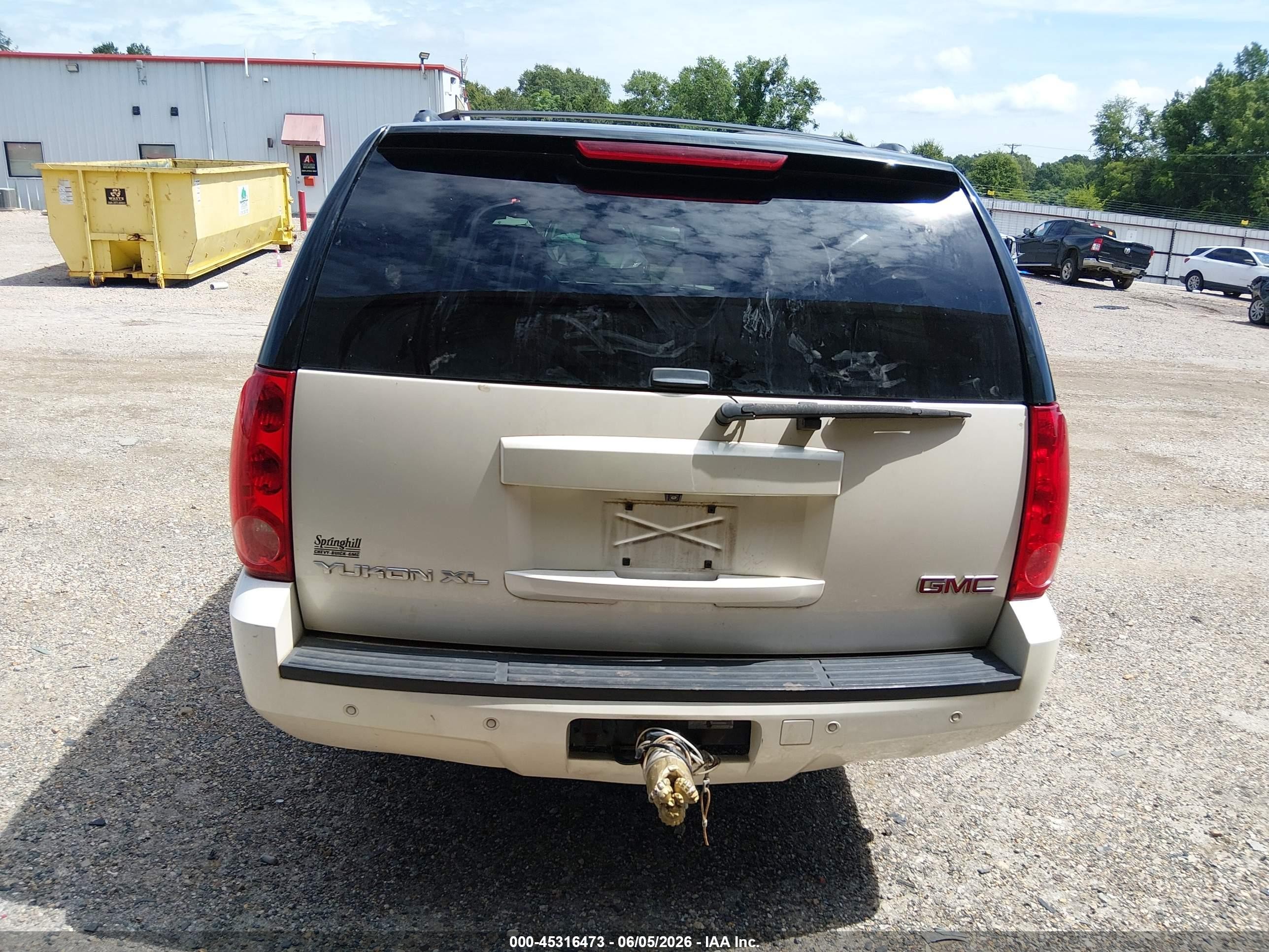 2014 Gmc Yukon Xl 1500 Slt White vin: 1GKS1KE03ER137693