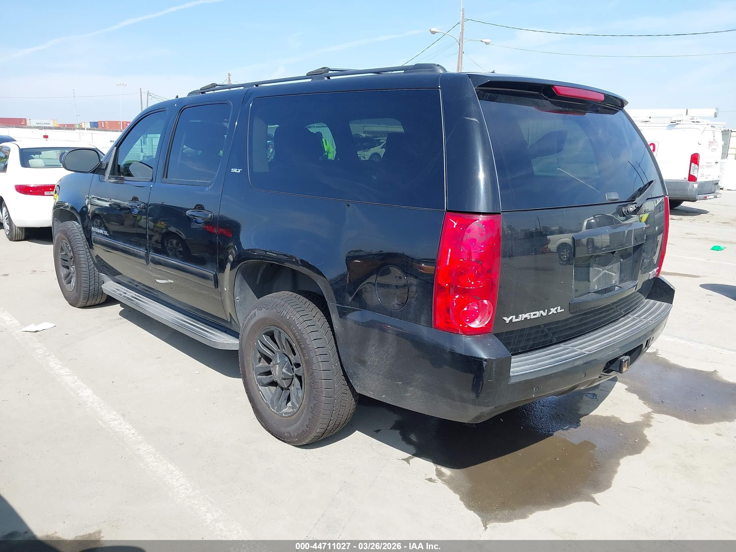 2014 Gmc Yukon Xl 1500 Slt Black vin: 1GKS1KE08ER153551