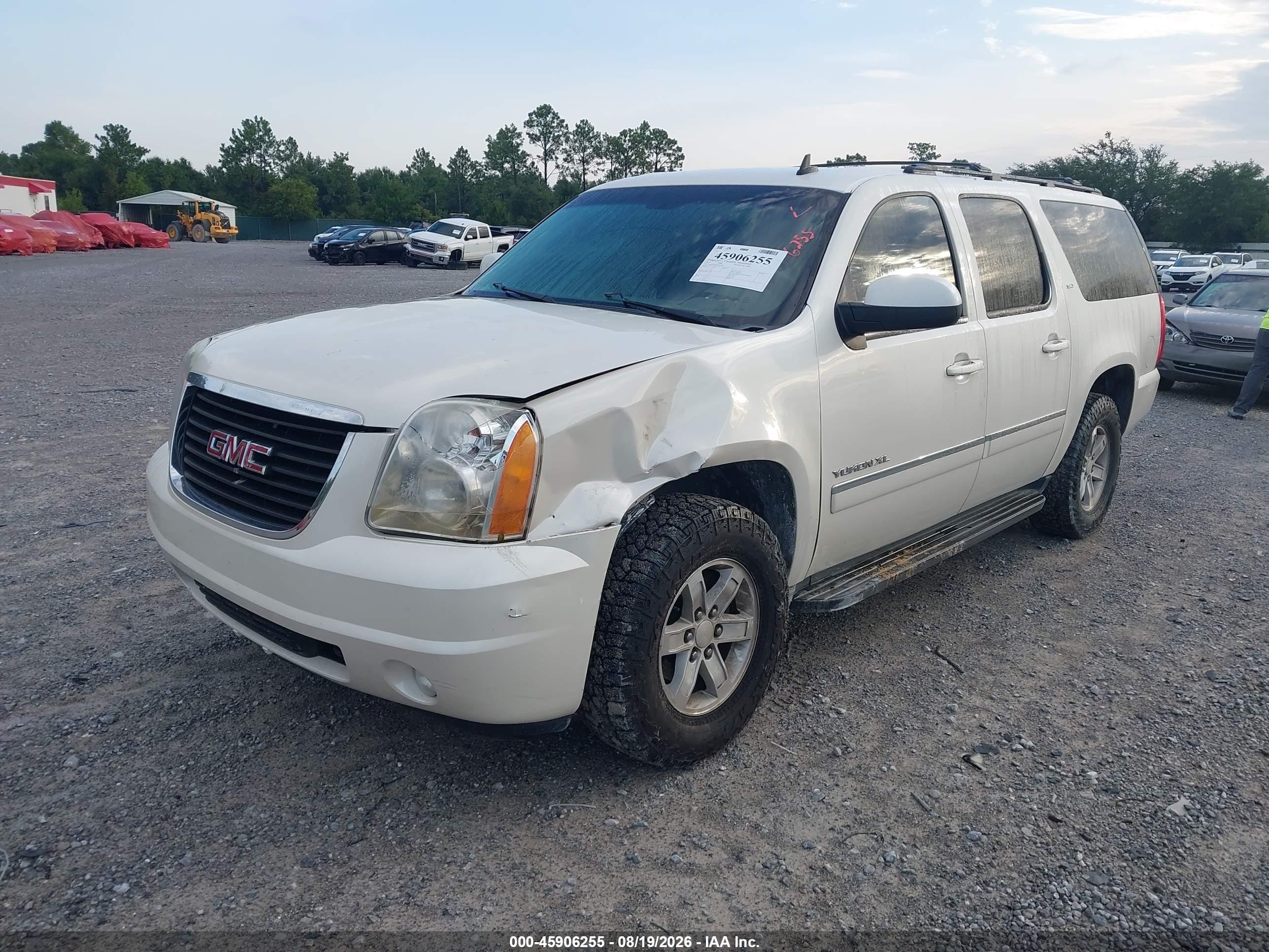 2012 Gmc Yukon Xl 1500 Slt White vin: 1GKS1LE0XCR101941