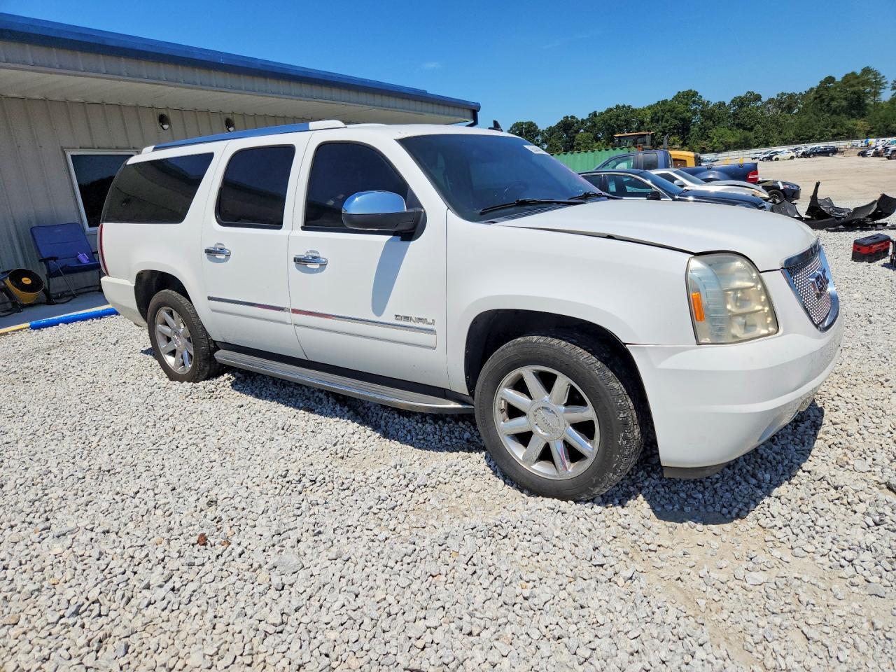 2011 Gmc Yukon Xl Denali White vin: 1GKS1MEF0BR216461