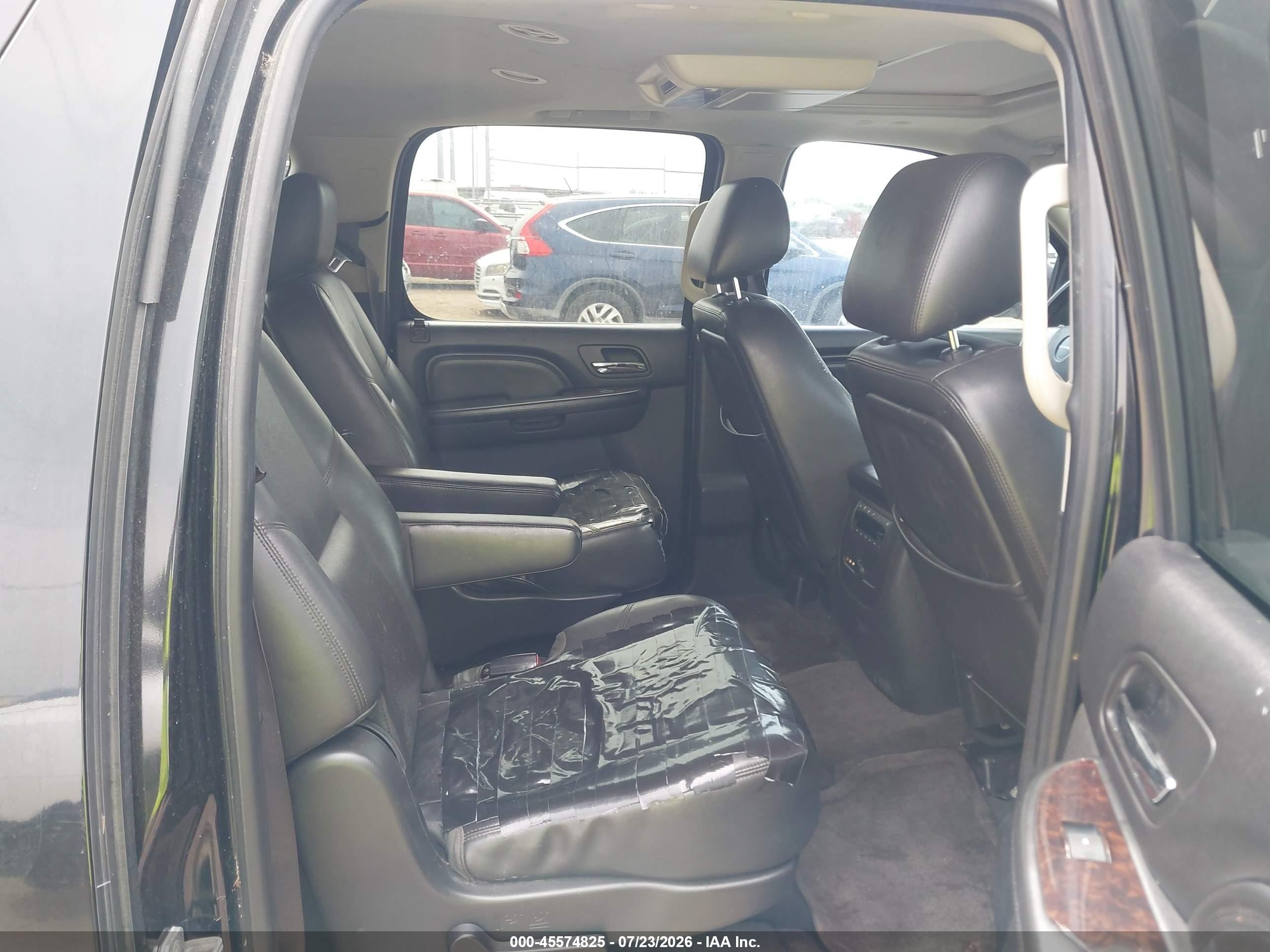 2012 Gmc Yukon Xl 1500 Denali Black vin: 1GKS1MEF0CR321860