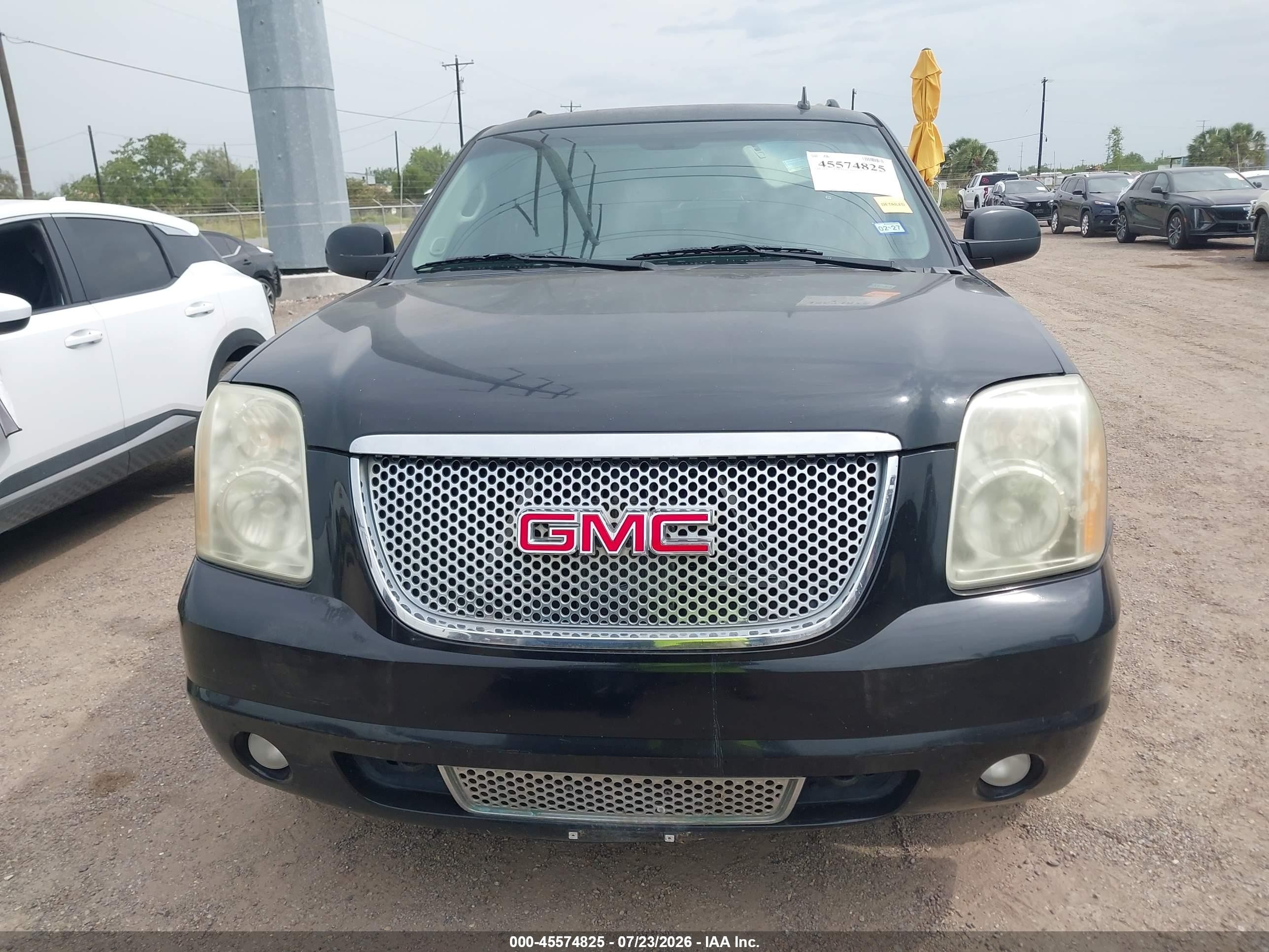 2012 Gmc Yukon Xl 1500 Denali Black vin: 1GKS1MEF0CR321860