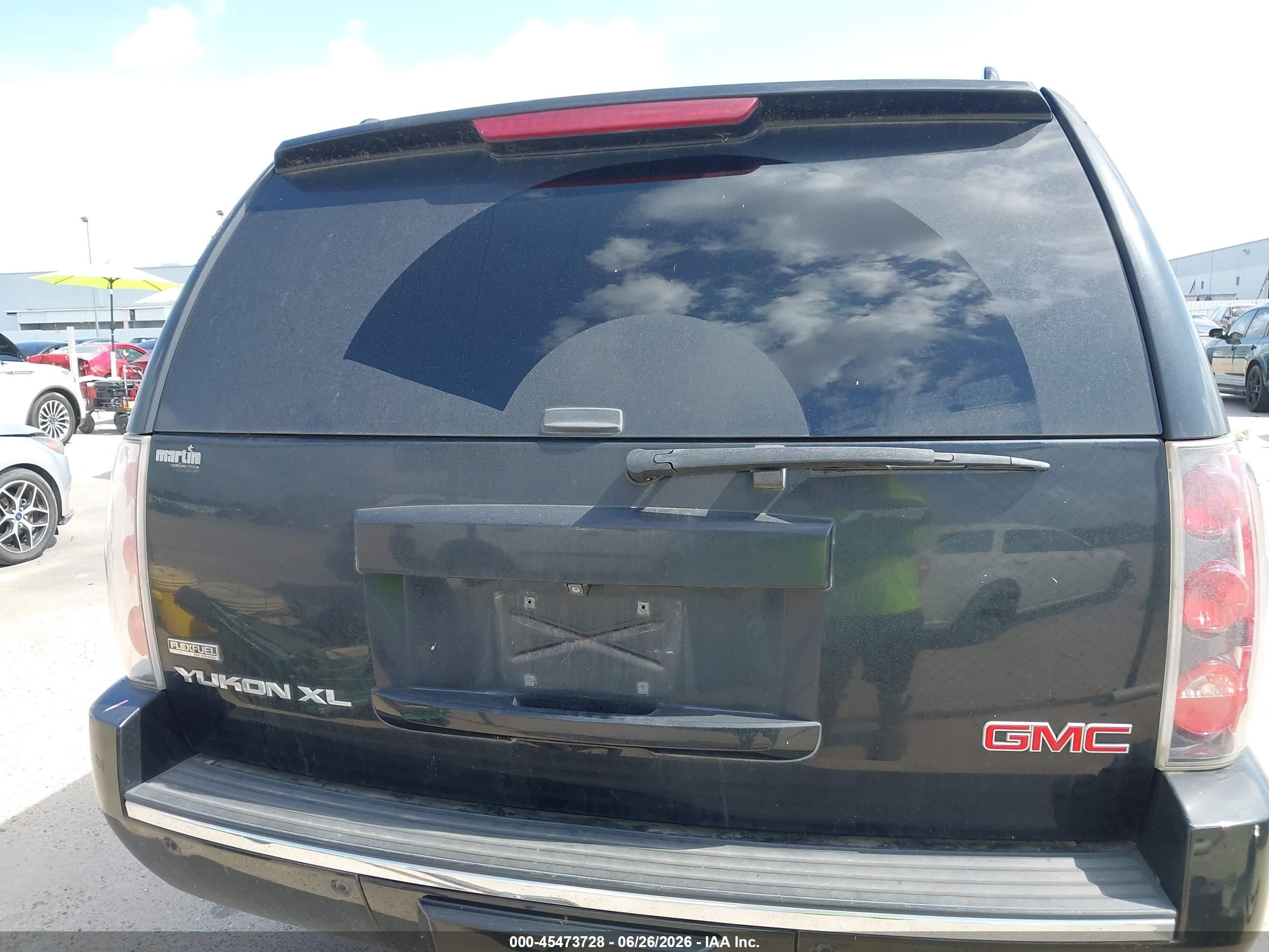 2012 Gmc Yukon Xl 1500 Denali Черный vin: 1GKS1MEF3CR141353