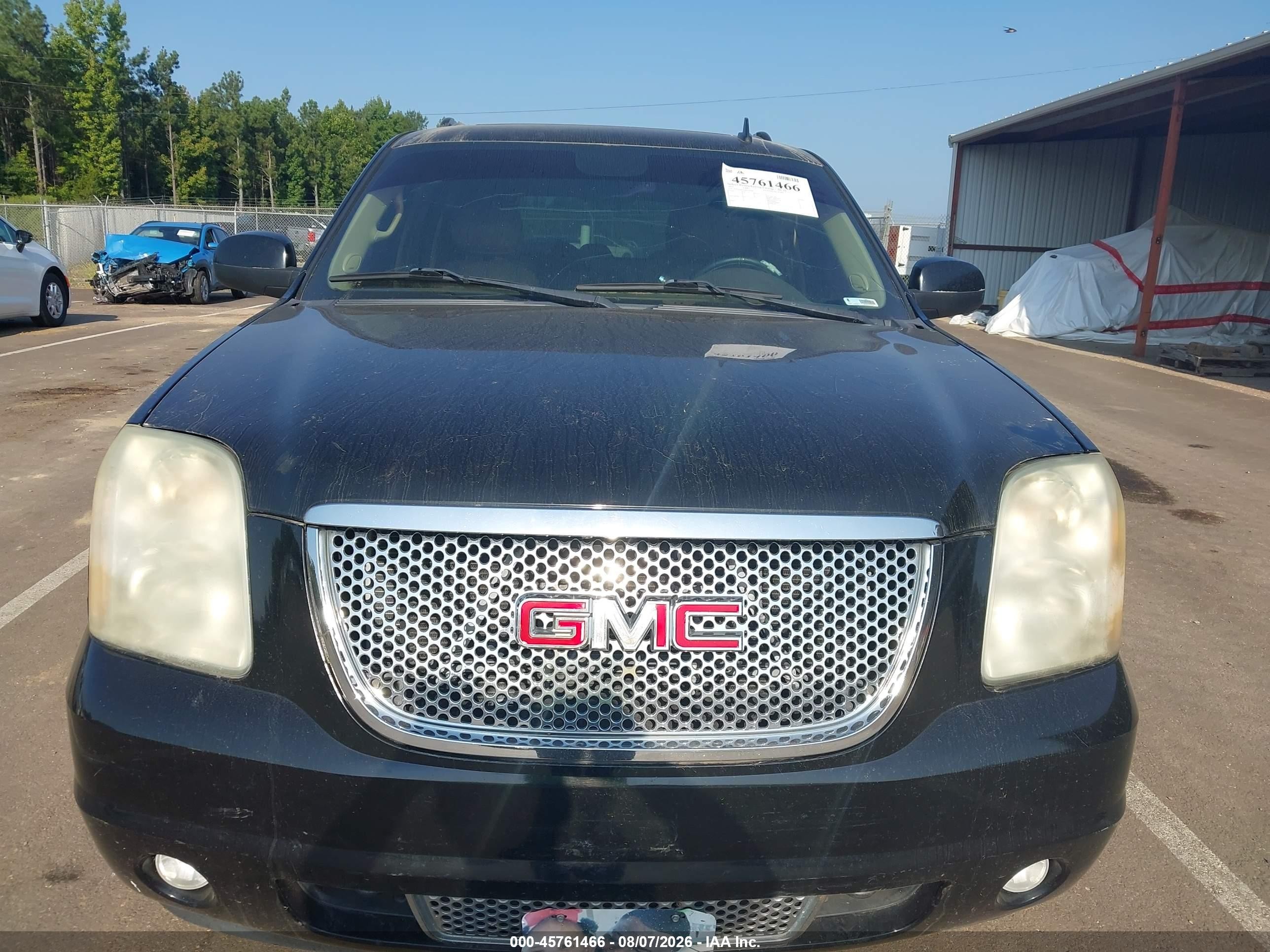 2011 Gmc Yukon Xl 1500 Denali Black vin: 1GKS1MEF6BR348480