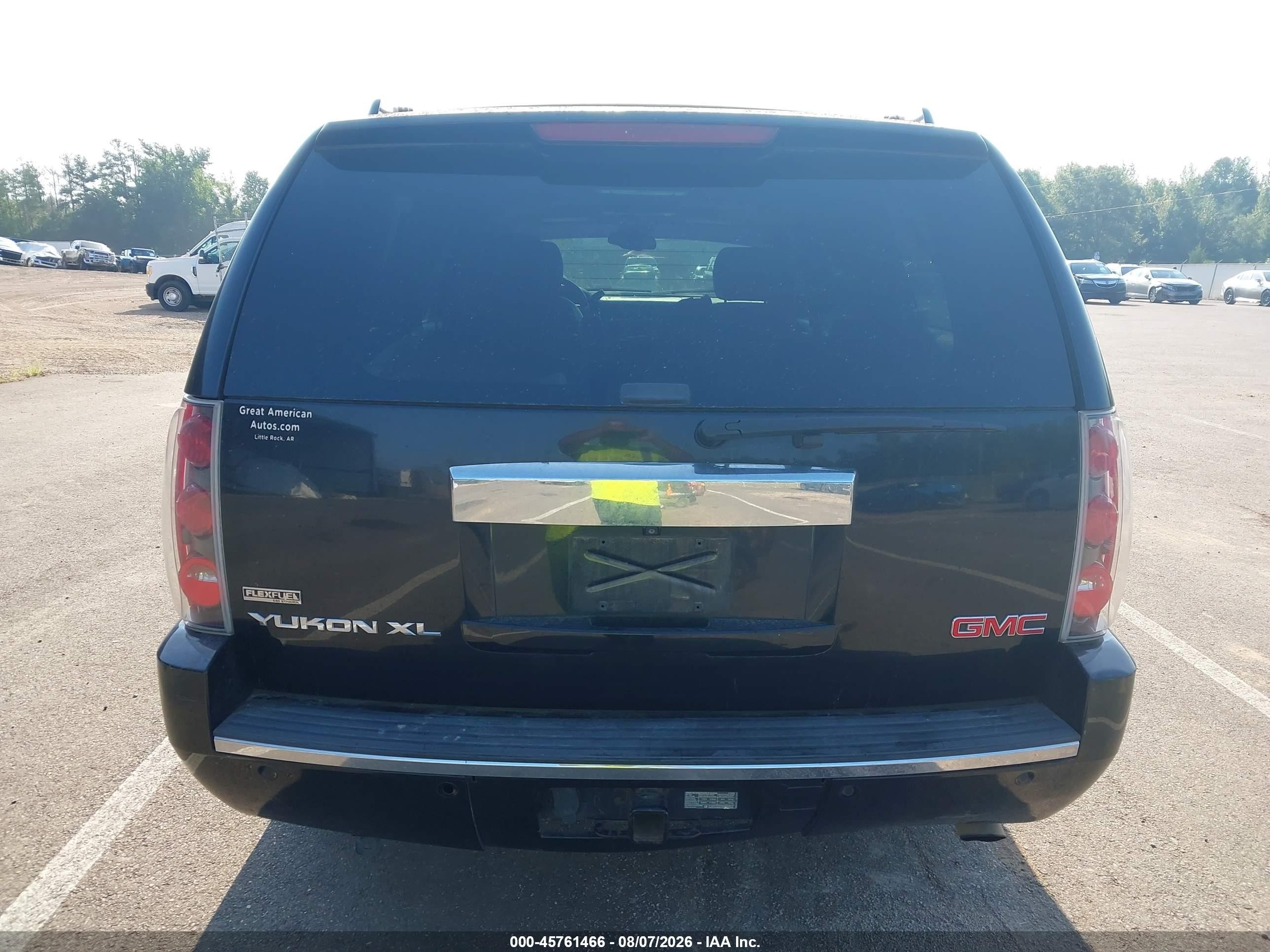 2011 Gmc Yukon Xl 1500 Denali Black vin: 1GKS1MEF6BR348480