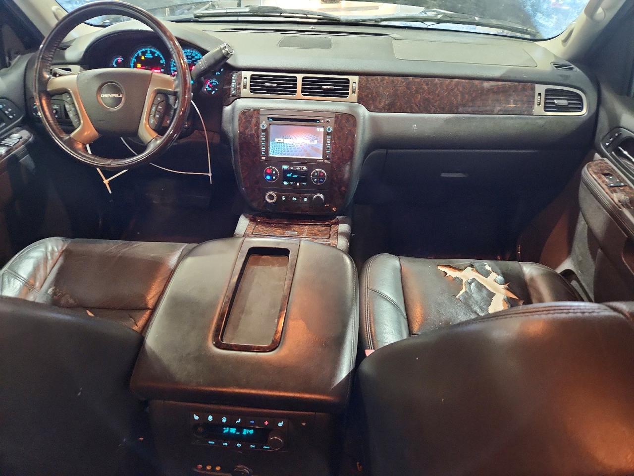 2012 Gmc Yukon Xl Denali Black vin: 1GKS1MEF7CR283706