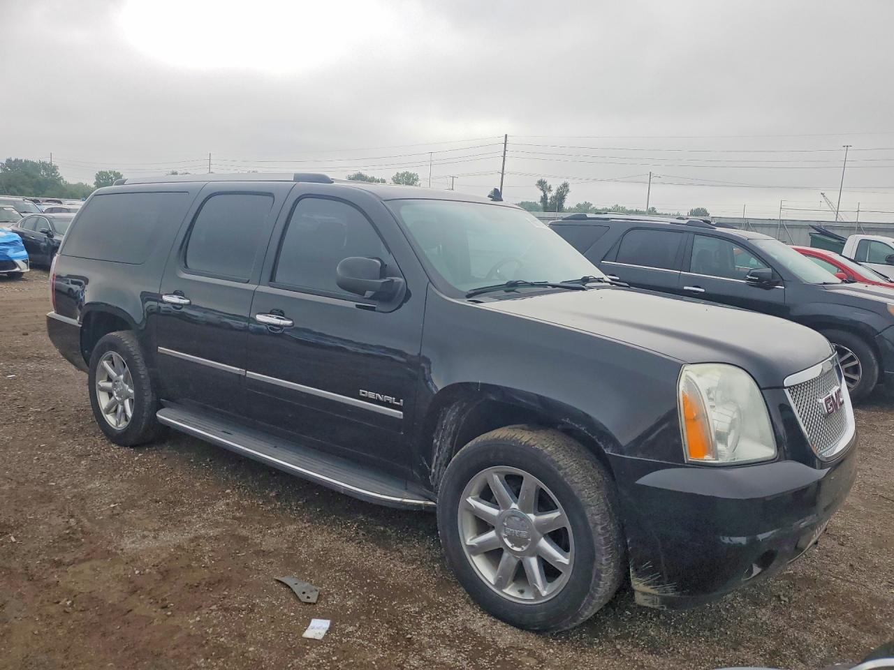2013 Gmc Yukon Xl Denali Black vin: 1GKS1MEF9DR105118