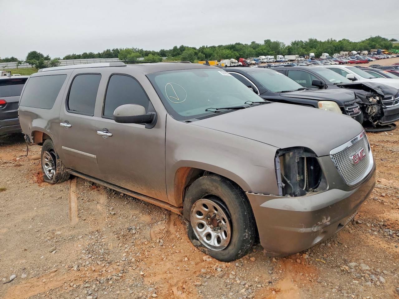 2014 Gmc Yukon Xl Denali Gray vin: 1GKS1MEFXER125198