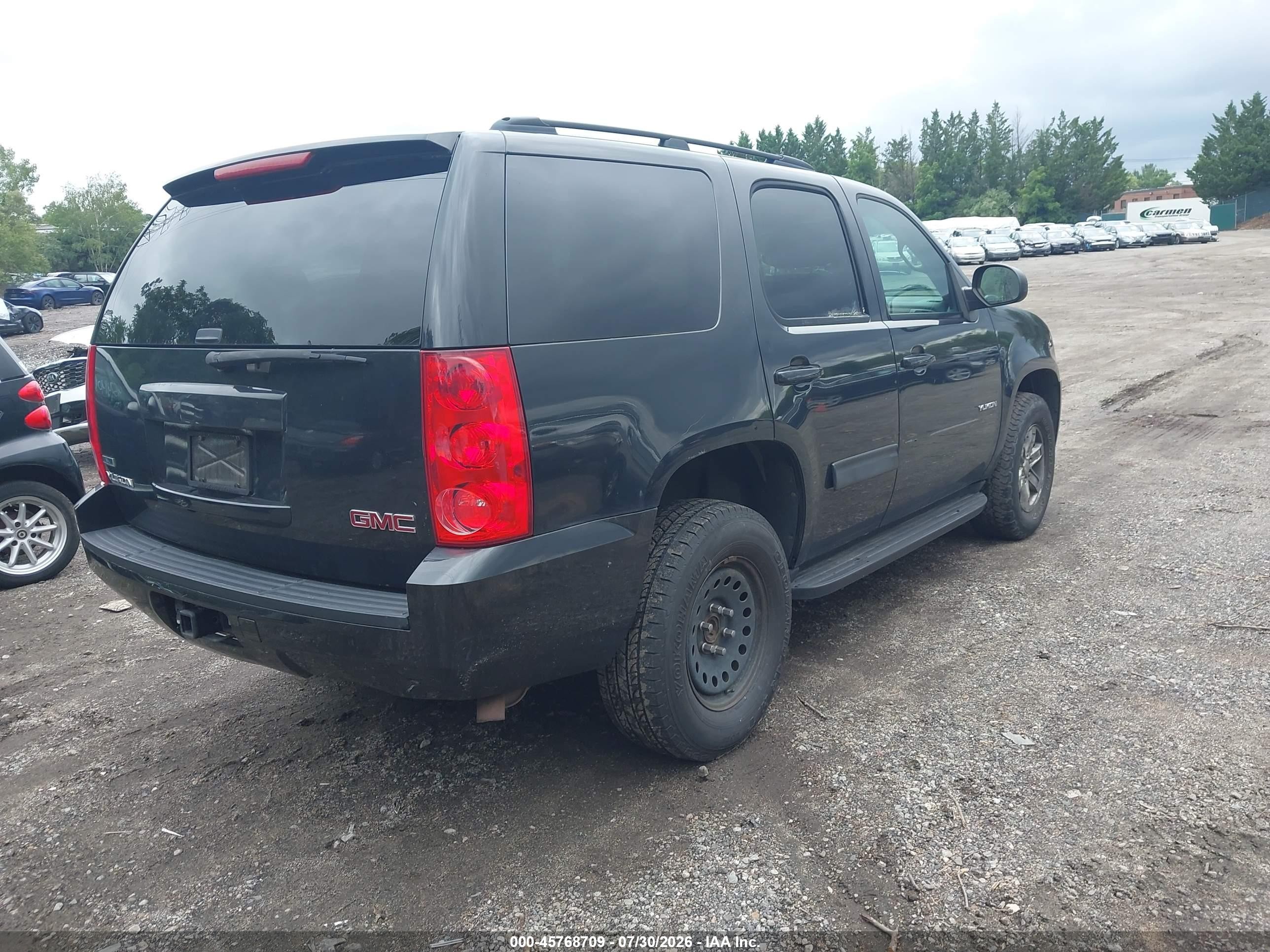 2011 Gmc Yukon Sle Black vin: 1GKS2AE01BR167729