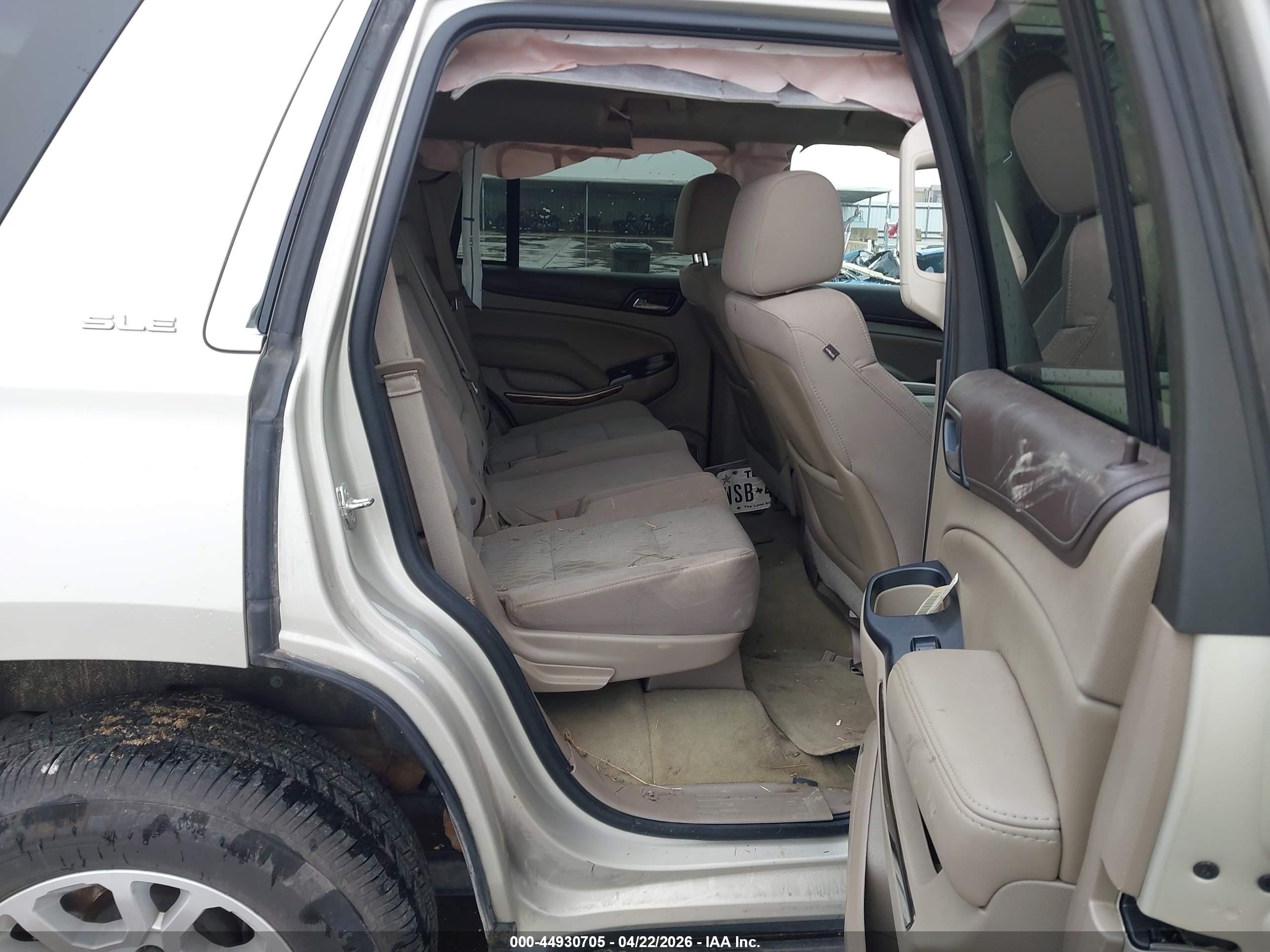 2015 Gmc Yukon Sle Бежевый vin: 1GKS2AEC2FR611037