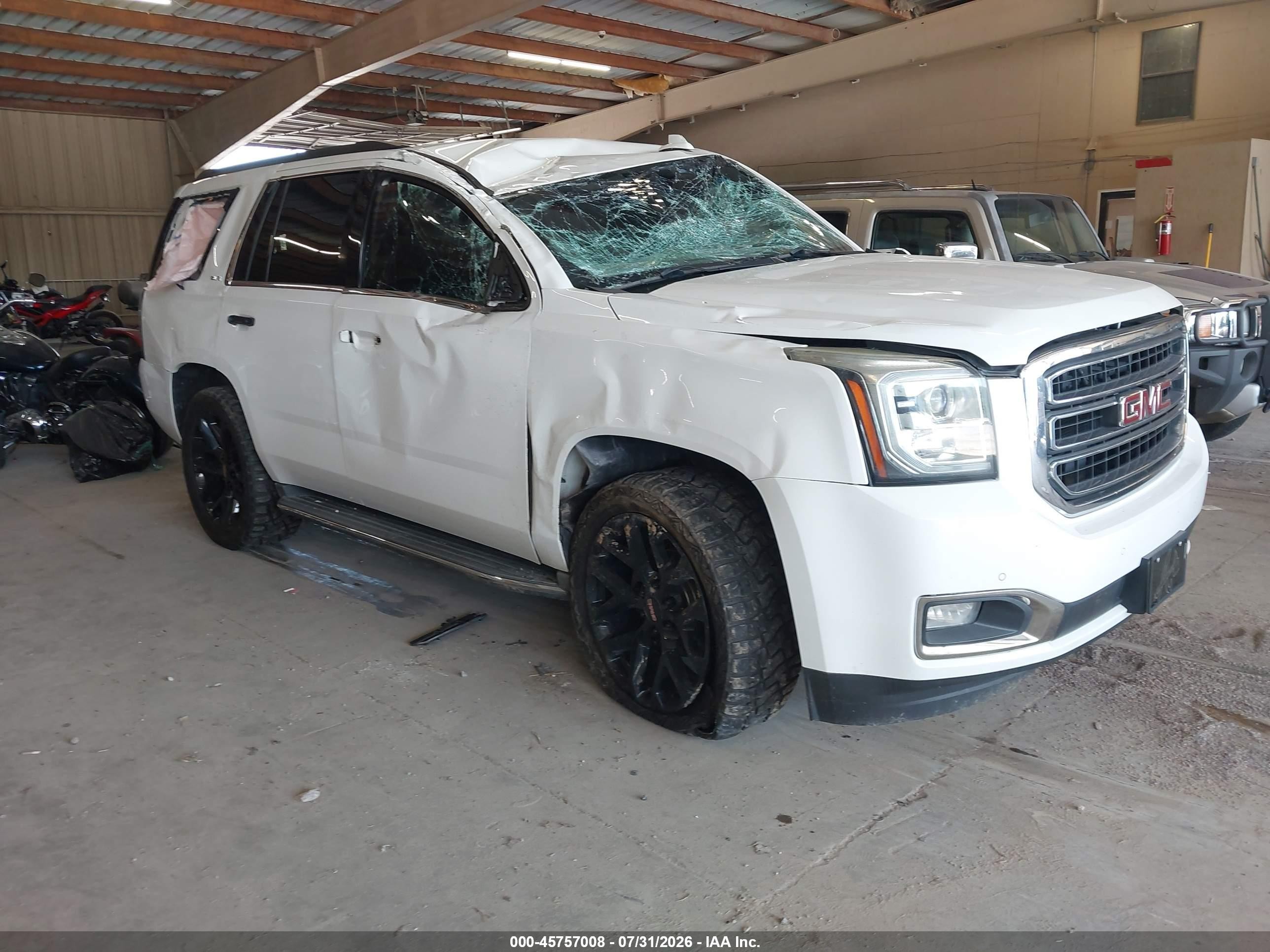 2015 Gmc Yukon Sle White vin: 1GKS2AEC4FR670946