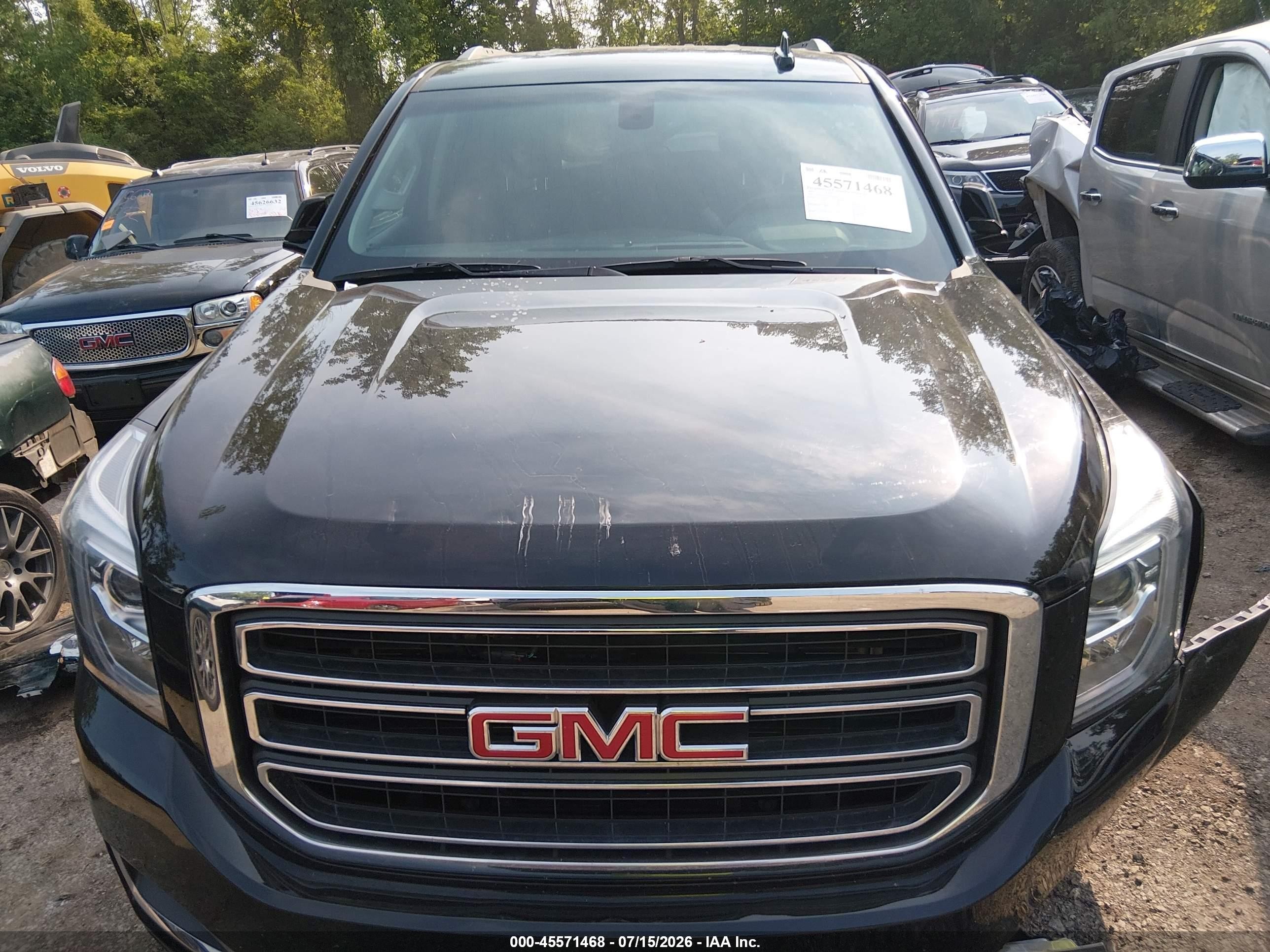 2017 Gmc Yukon Sle Черный vin: 1GKS2AKC2HR343064