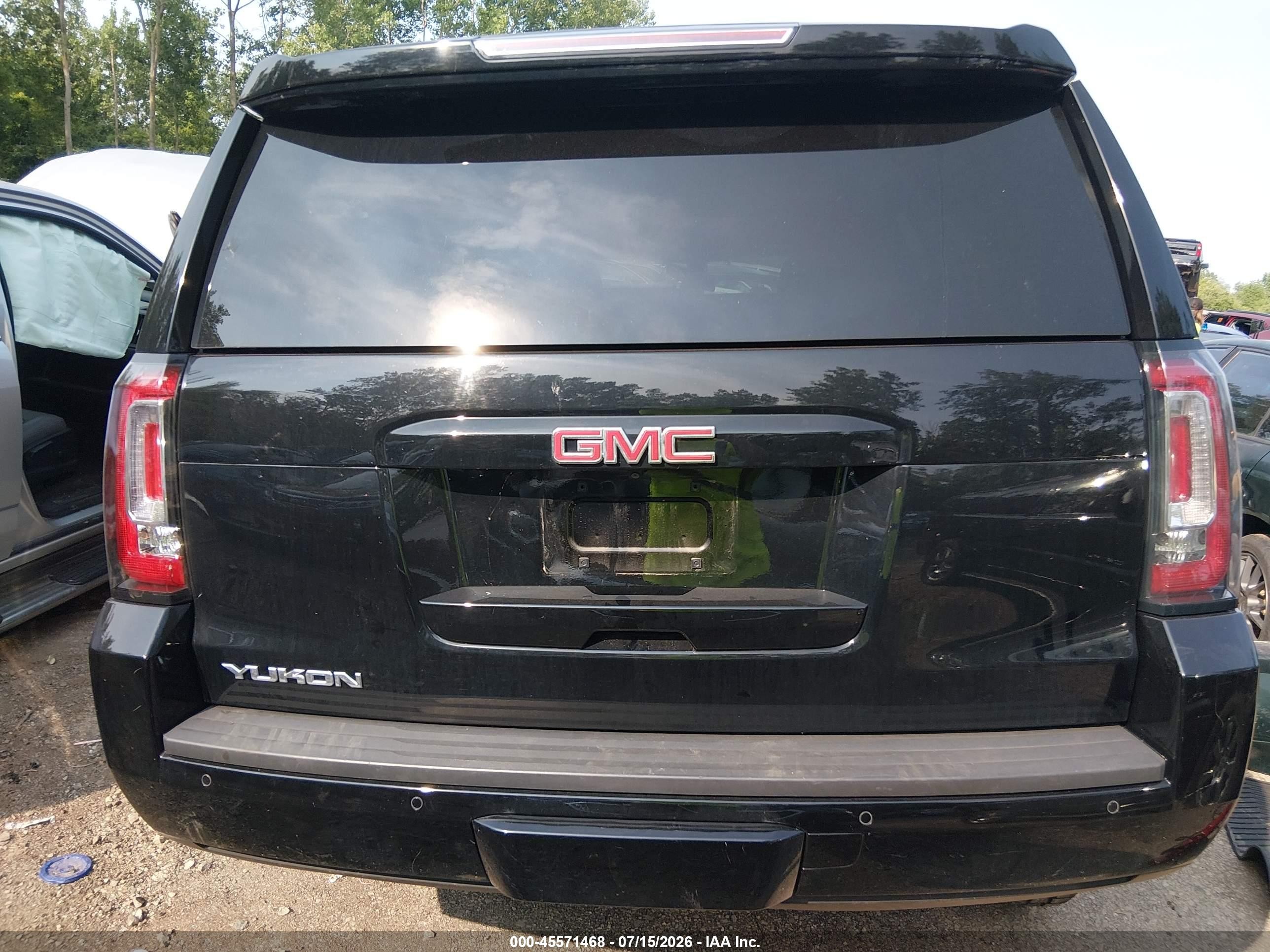 2017 Gmc Yukon Sle Черный vin: 1GKS2AKC2HR343064