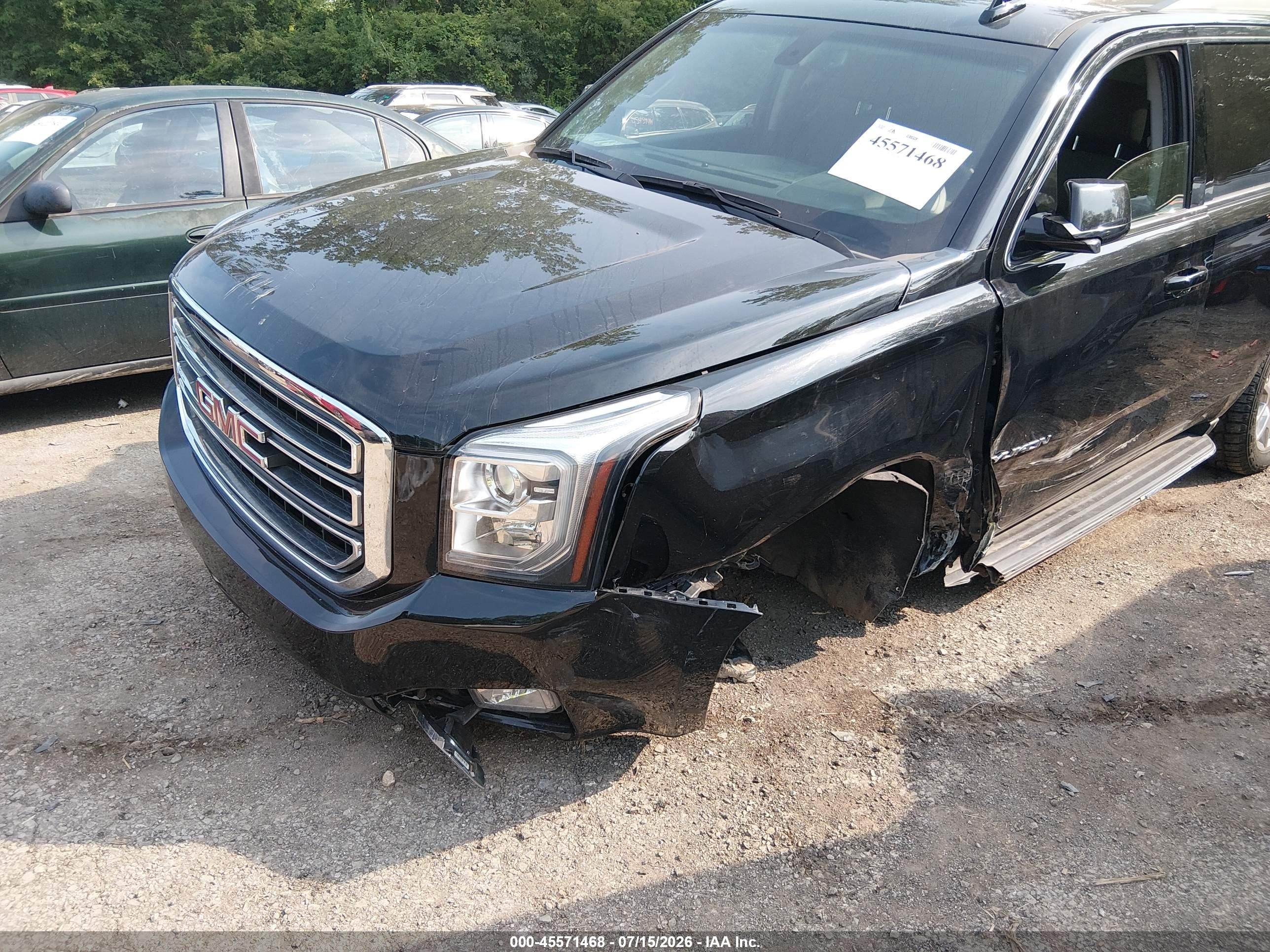 2017 Gmc Yukon Sle Черный vin: 1GKS2AKC2HR343064