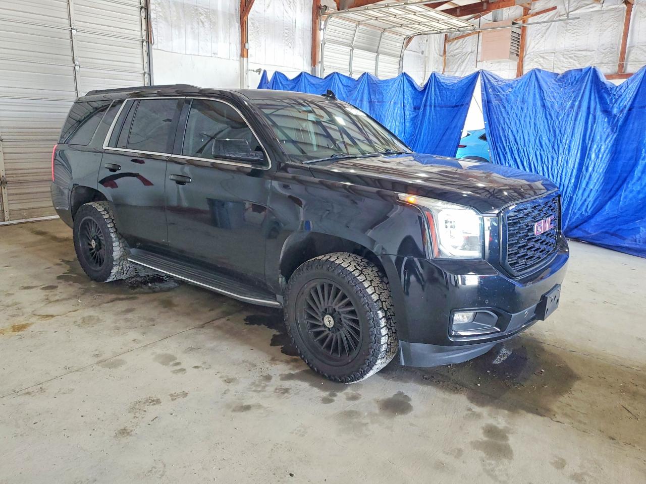 2015 Gmc Yukon Sle Black vin: 1GKS2AKC4FR695933