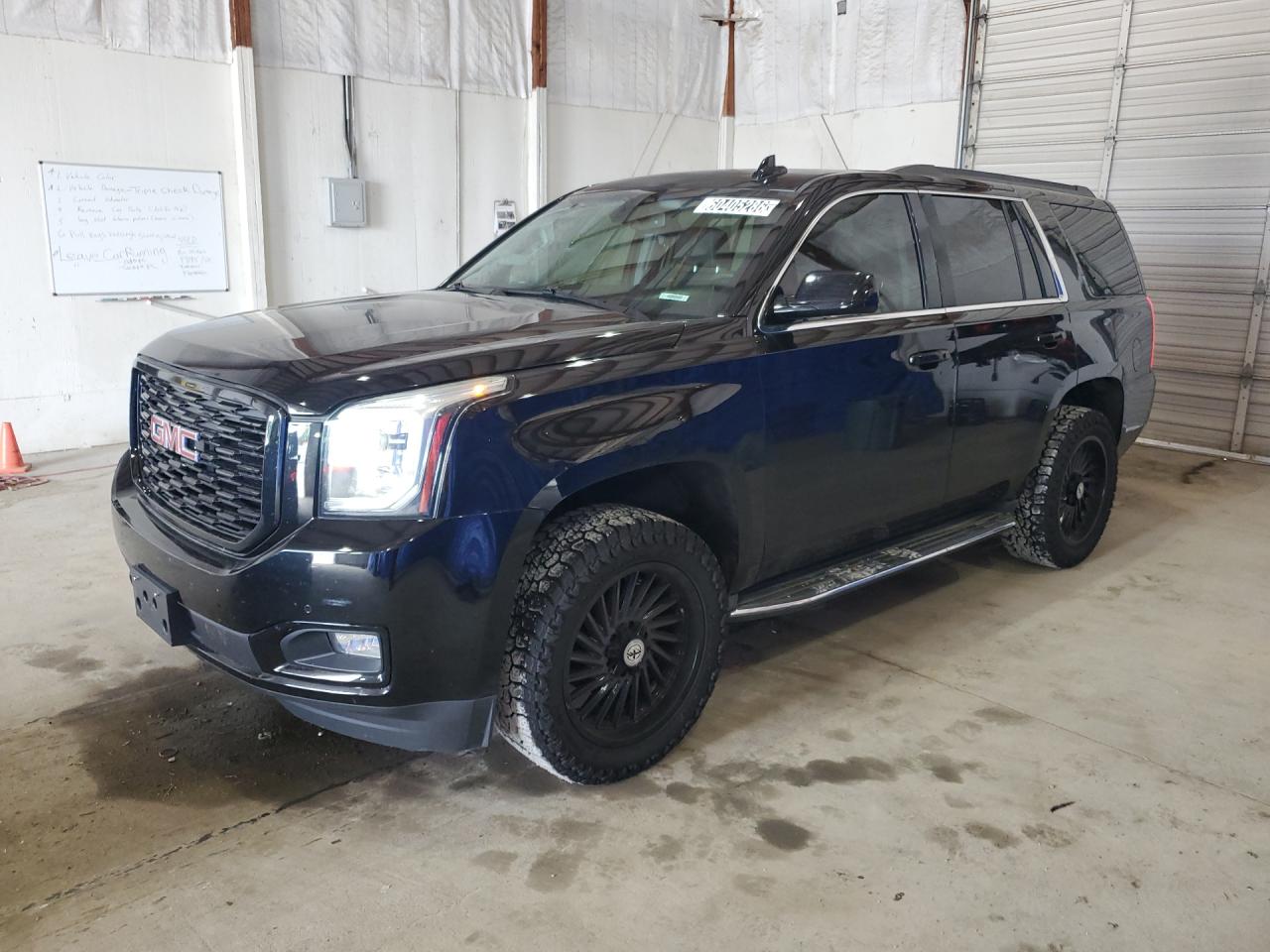 2015 Gmc Yukon Sle Black vin: 1GKS2AKC4FR695933 Damage: Left Front Fender, Chipped, 2