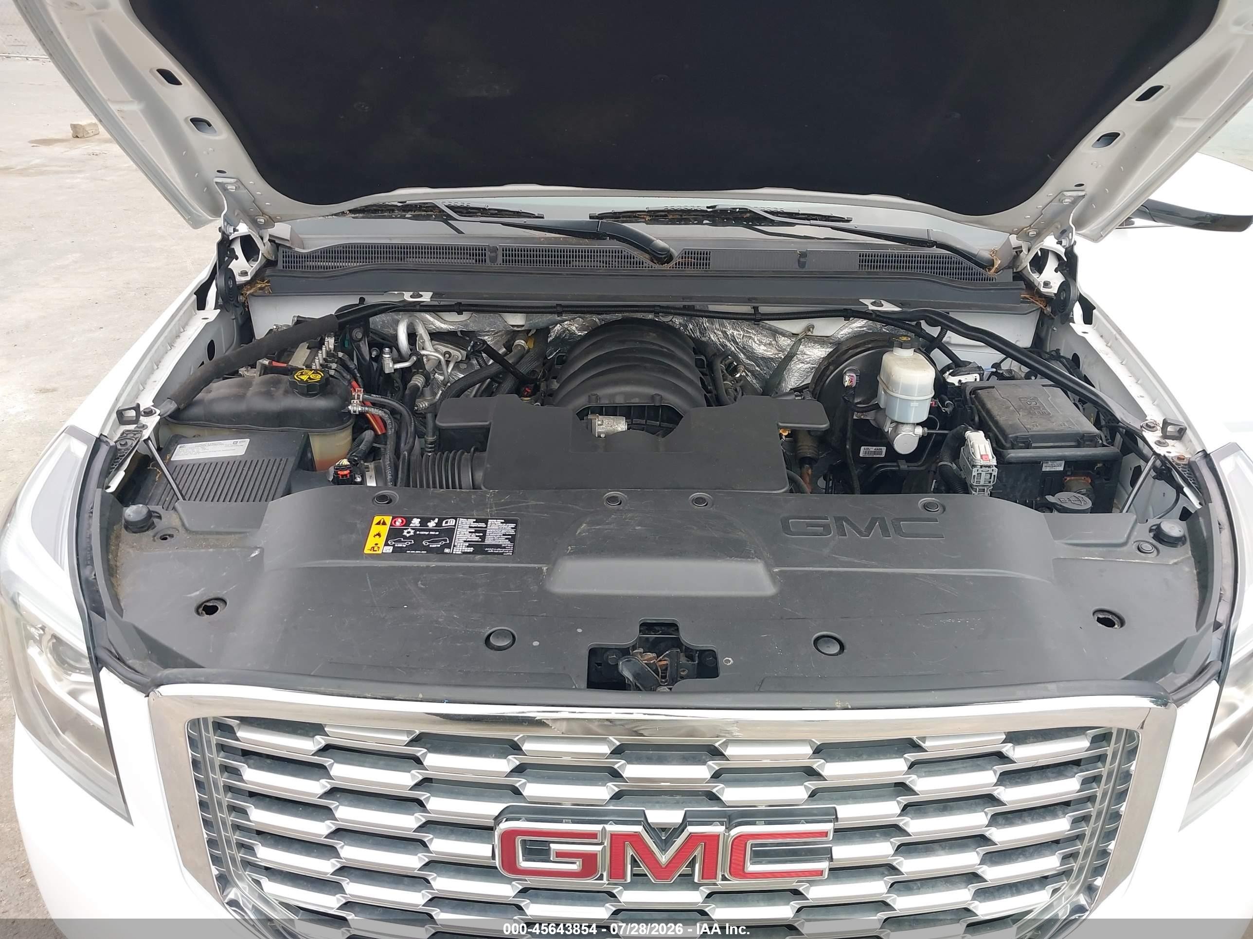 2018 Gmc Yukon Sle White vin: 1GKS2AKC5JR327706