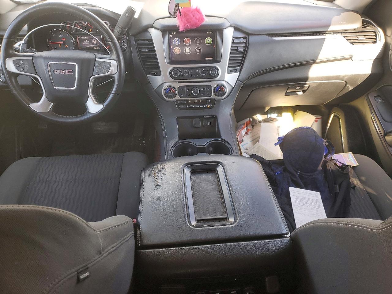 2015 Gmc Yukon Sle White vin: 1GKS2AKC6FR111404
