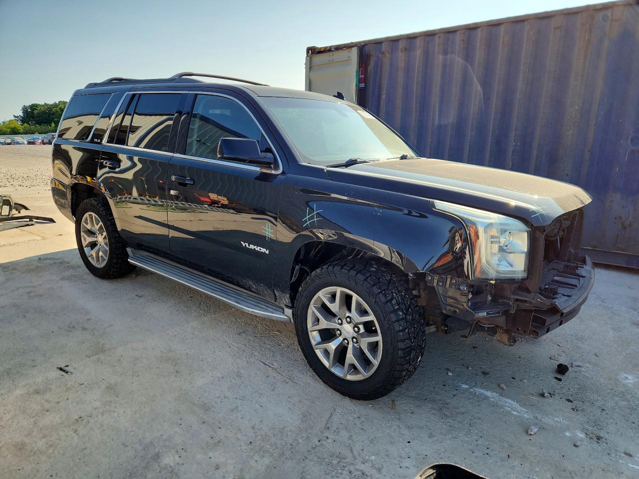 2015 Gmc Yukon Sle Black vin: 1GKS2AKCXFR152411