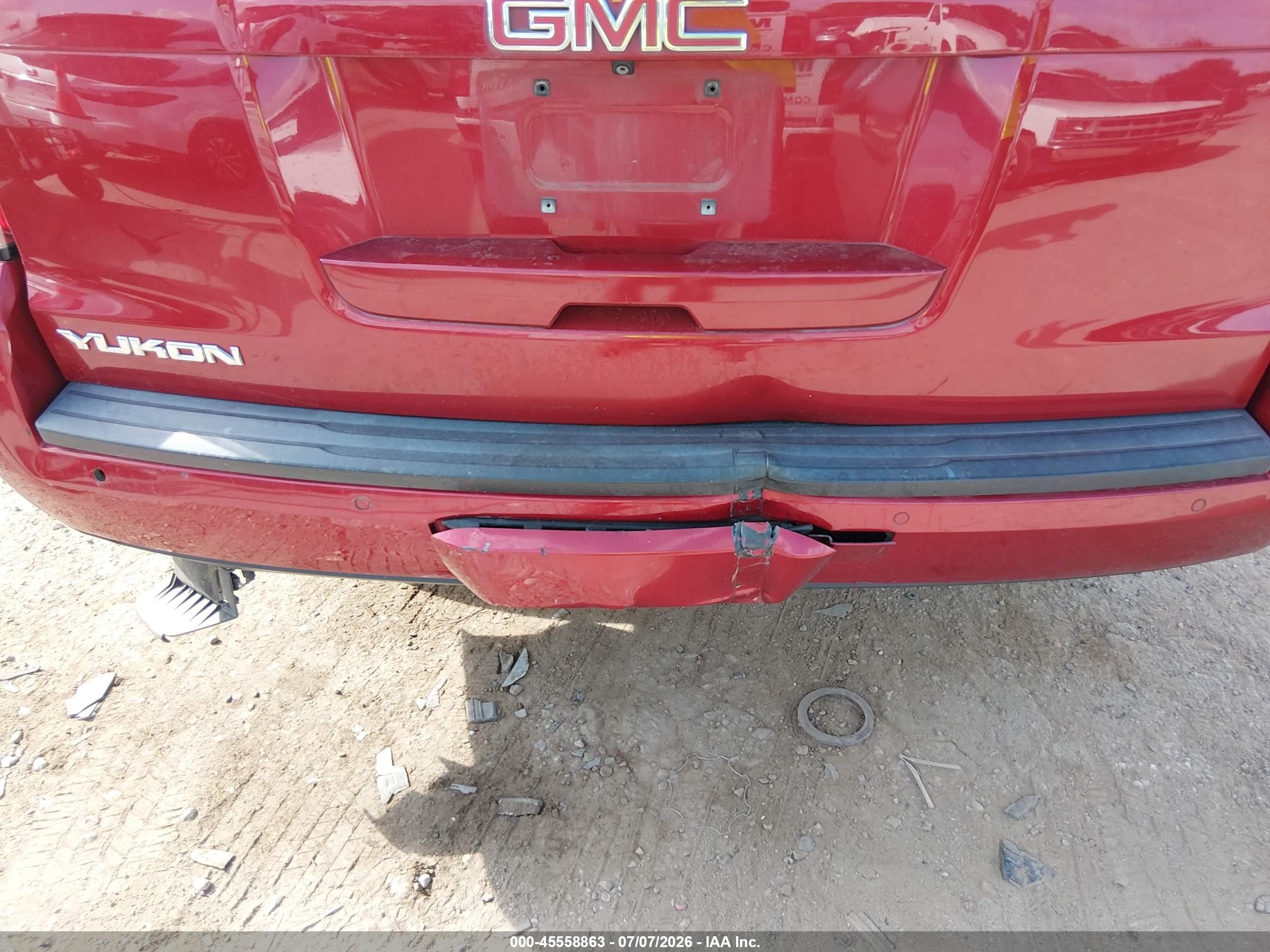 2015 Gmc Yukon Slt Red vin: 1GKS2BKC0FR111825