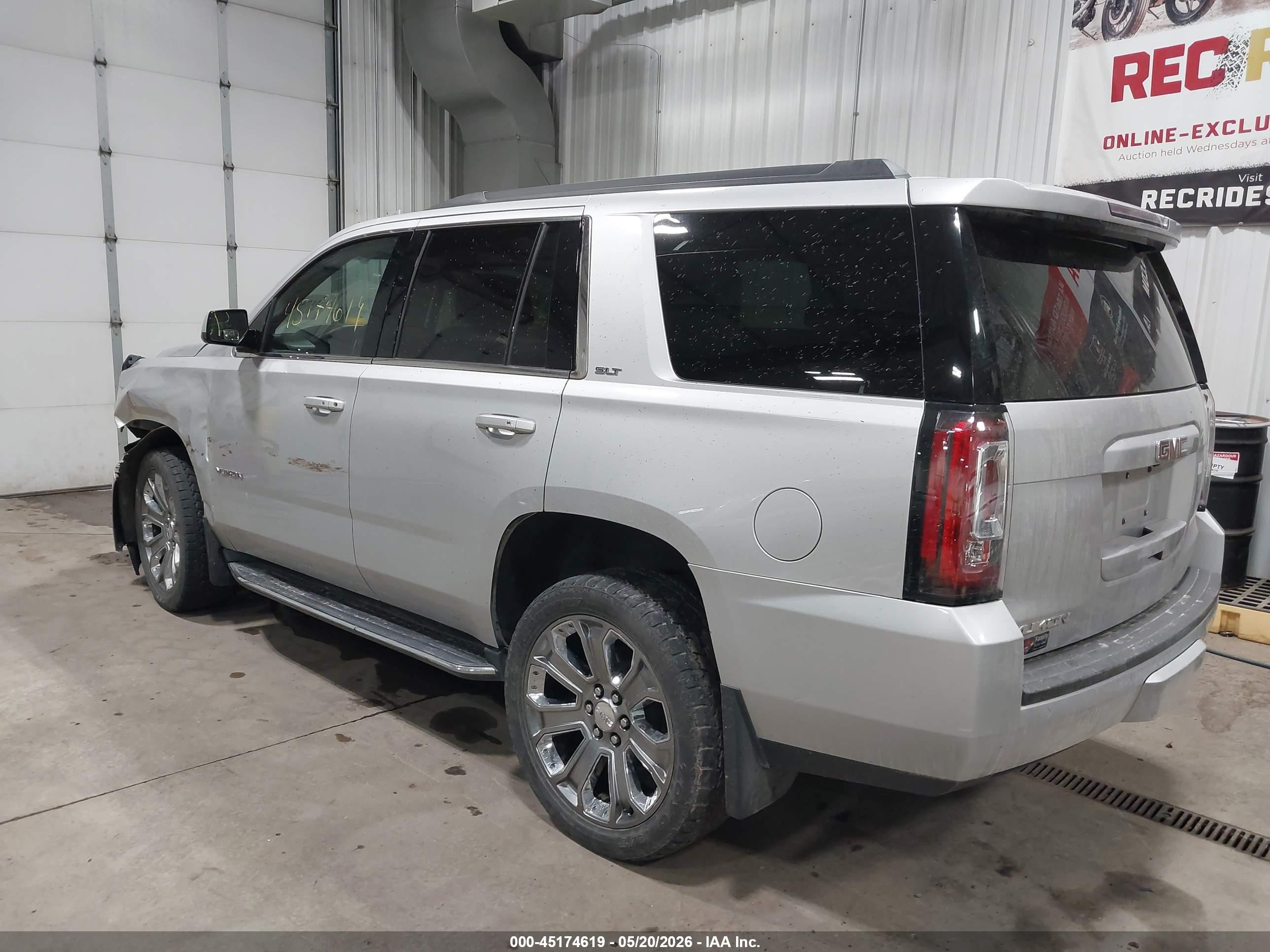 2015 Gmc Yukon Slt Silver vin: 1GKS2BKC0FR599092