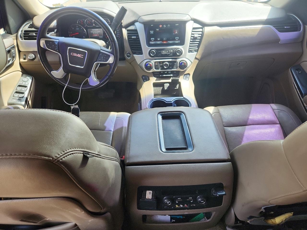2015 Gmc Yukon Slt White vin: 1GKS2BKC1FR110697