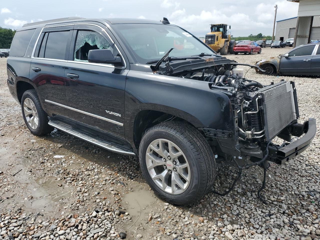 2017 Gmc Yukon Slt Black vin: 1GKS2BKC1HR403079