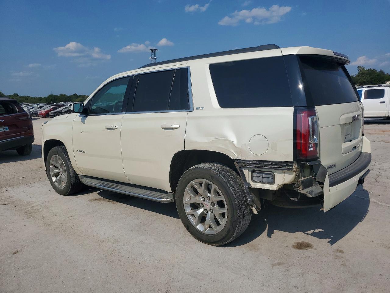2015 Gmc Yukon Slt Cream vin: 1GKS2BKC2FR124186