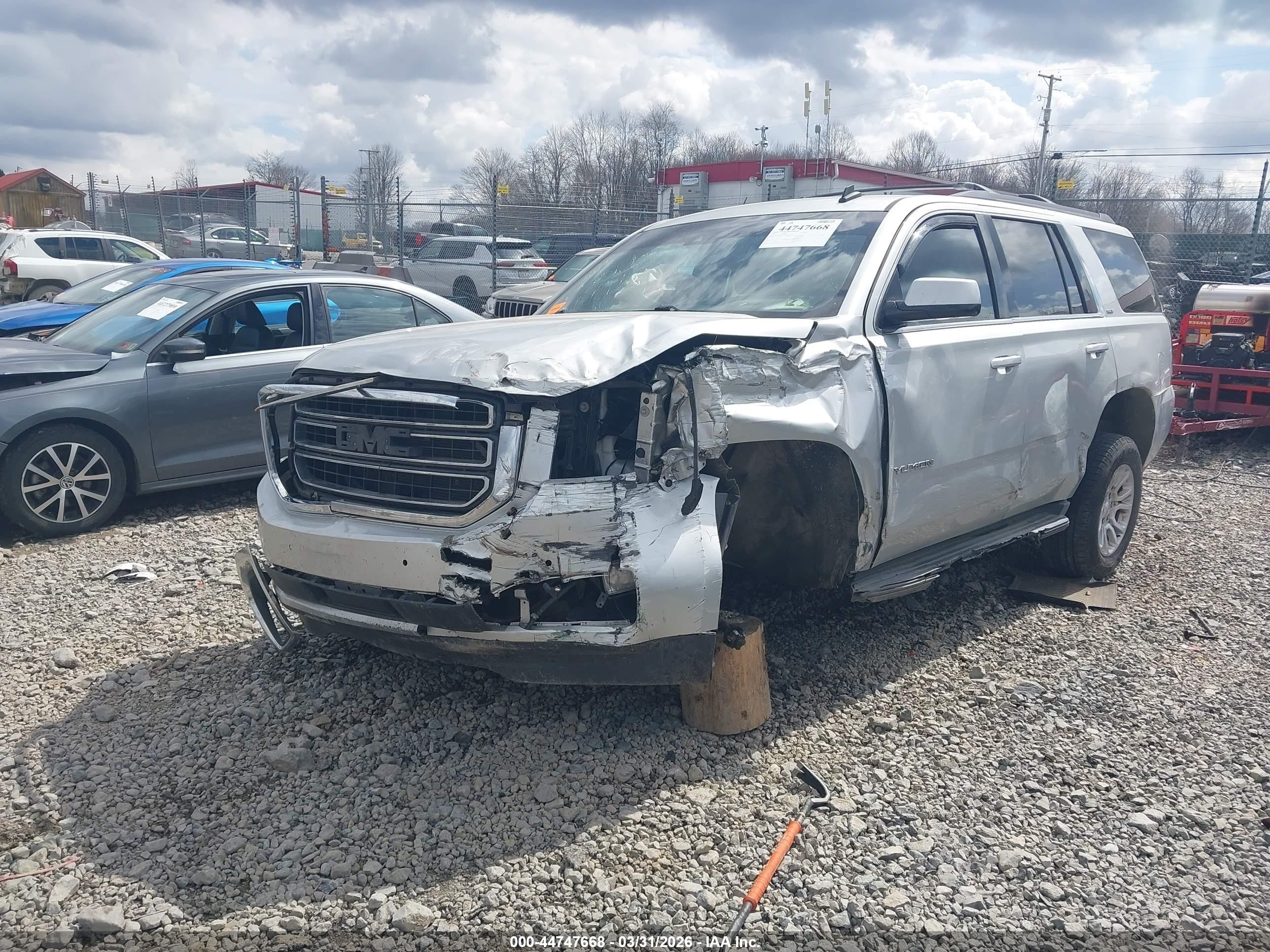 2015 Gmc Yukon Slt Silver vin: 1GKS2BKC2FR268224