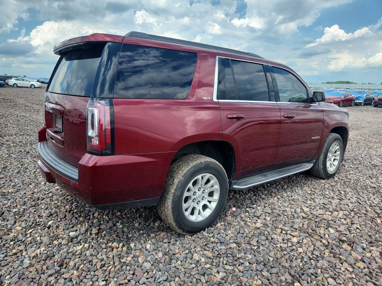 2017 Gmc Yukon Slt Темно-бордовый vin: 1GKS2BKC2HR179014